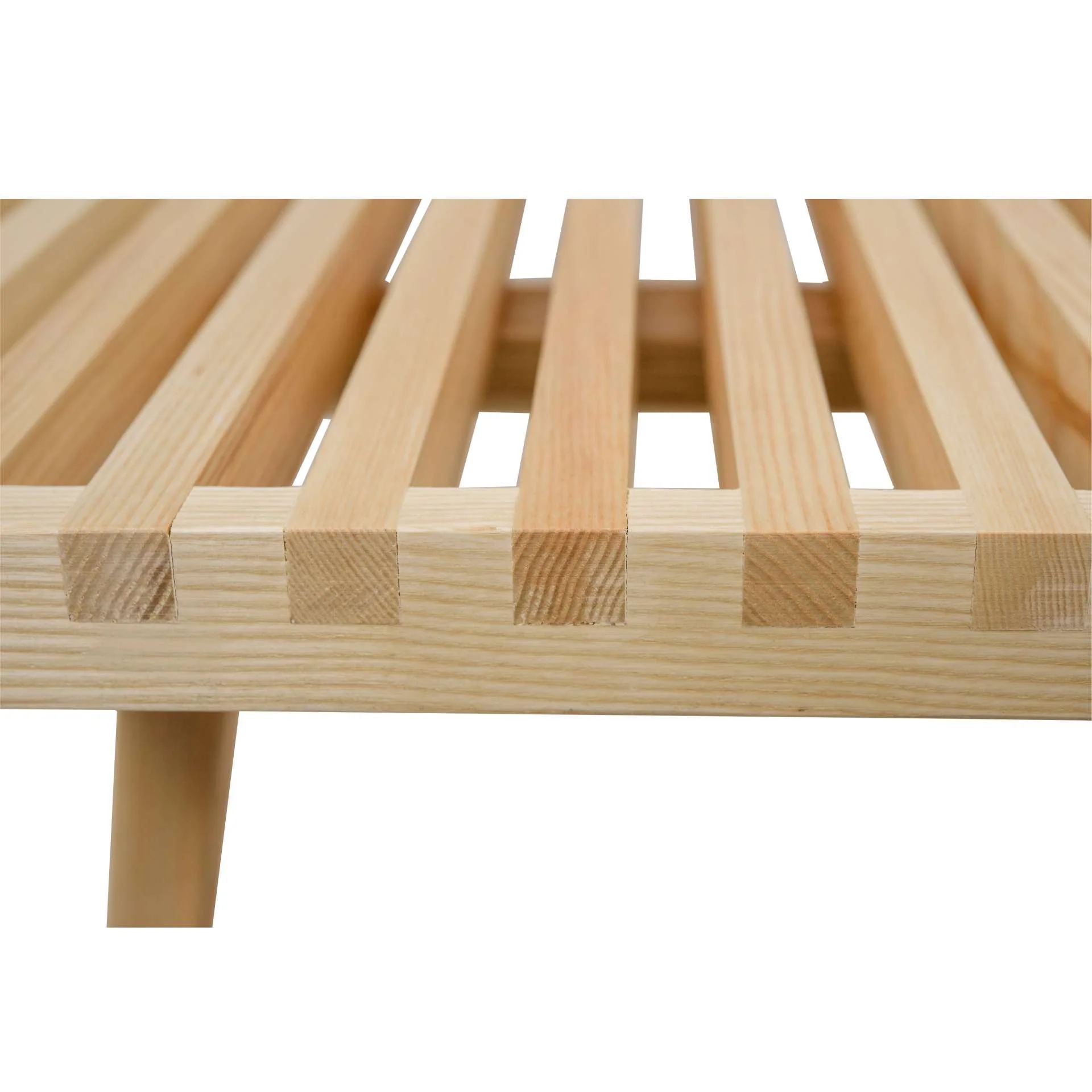 LeisureMod Mid-Century Inwood Platform Bench - 4 Feet - Image 15