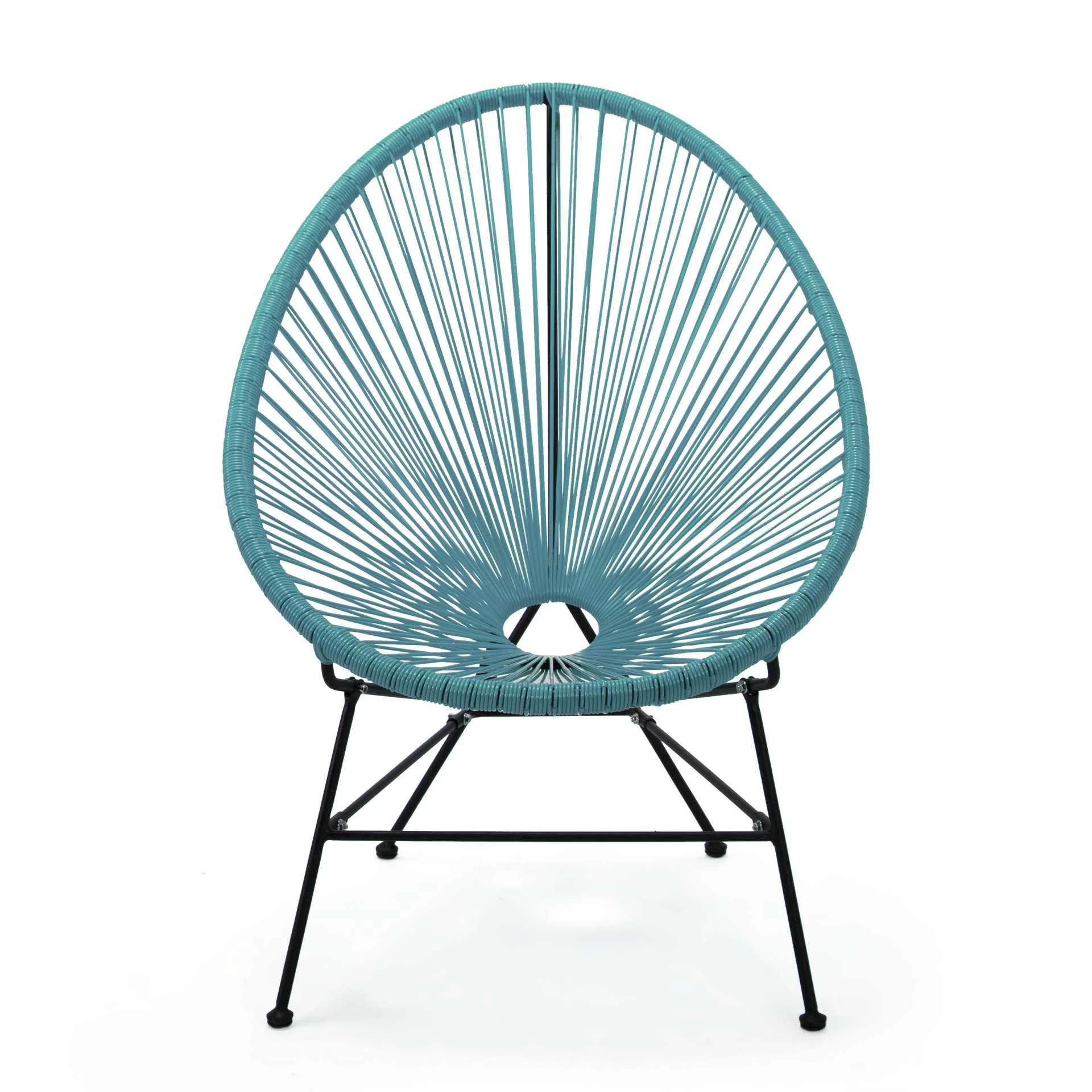 LeisureMod Montara 3 Piece Outdoor Lounge Patio Chair With Glass Top Table - Image 26