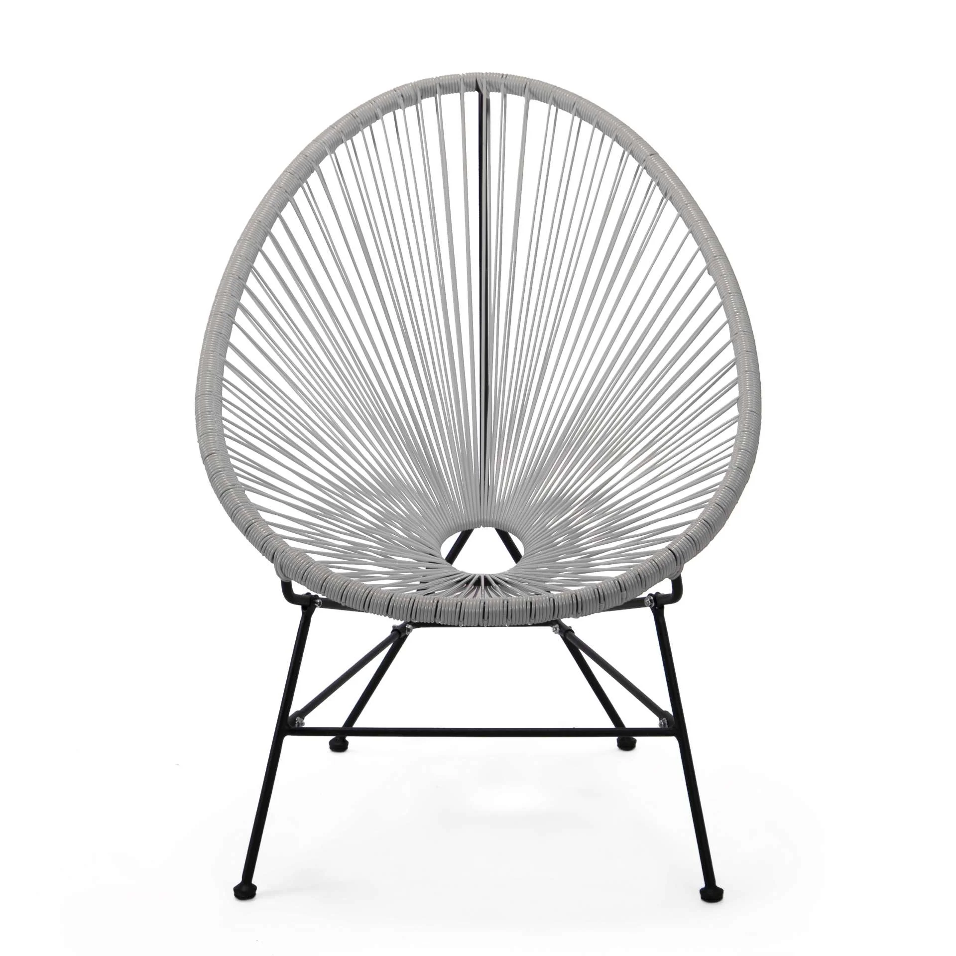 LeisureMod Montara 3 Piece Outdoor Lounge Patio Chair With Glass Top Table - Image 40