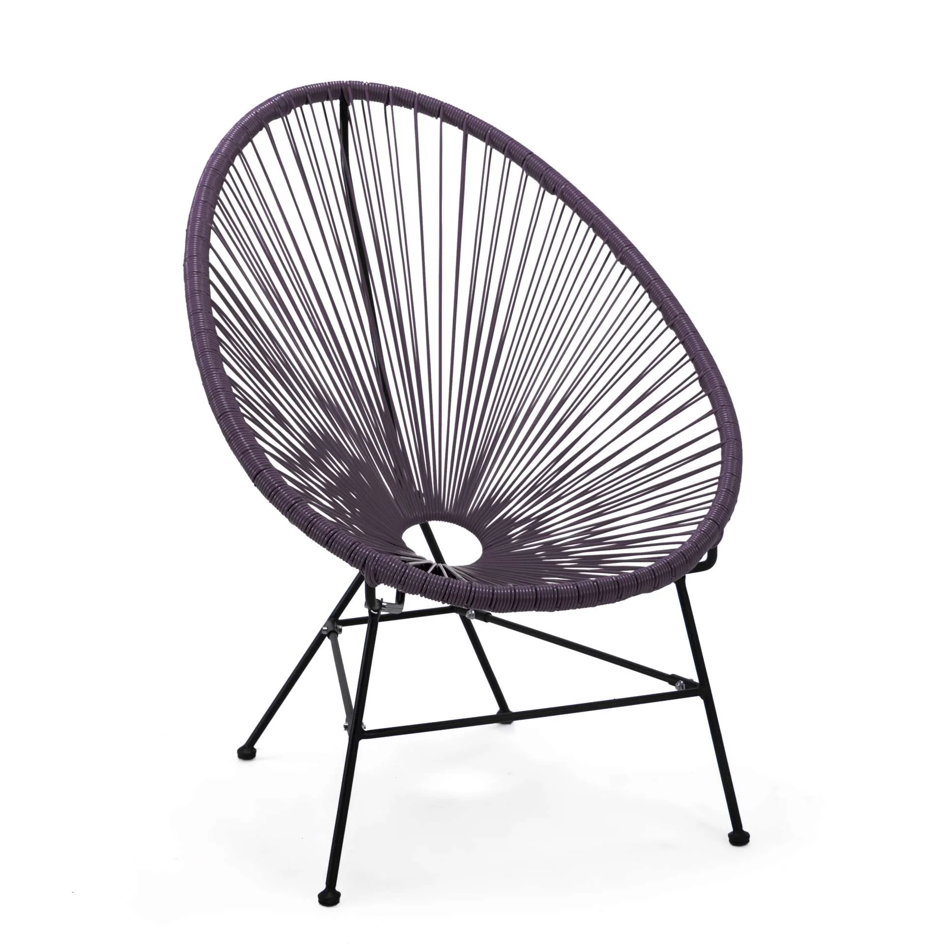 LeisureMod Montara 3 Piece Outdoor Lounge Patio Chair With Glass Top Table - Image 53