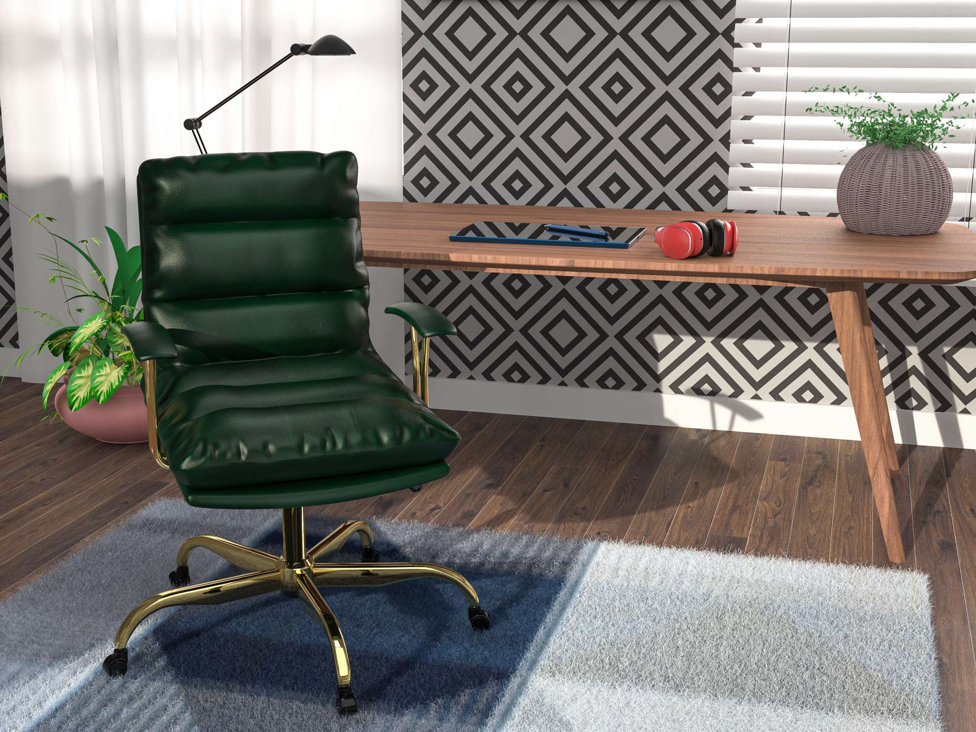 LeisureMod Regina Modern Executive Leather Office Chair - Image 13