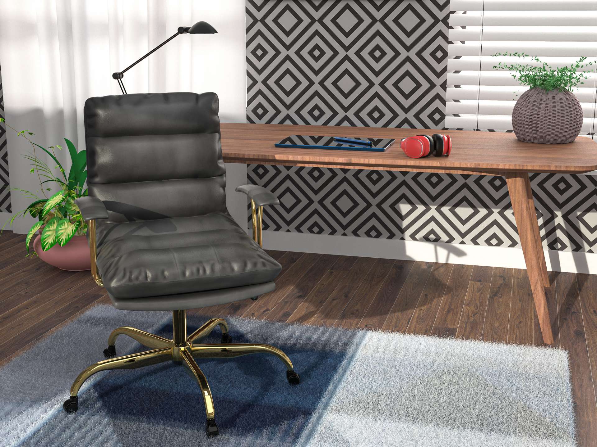 LeisureMod Regina Modern Executive Leather Office Chair - Image 24