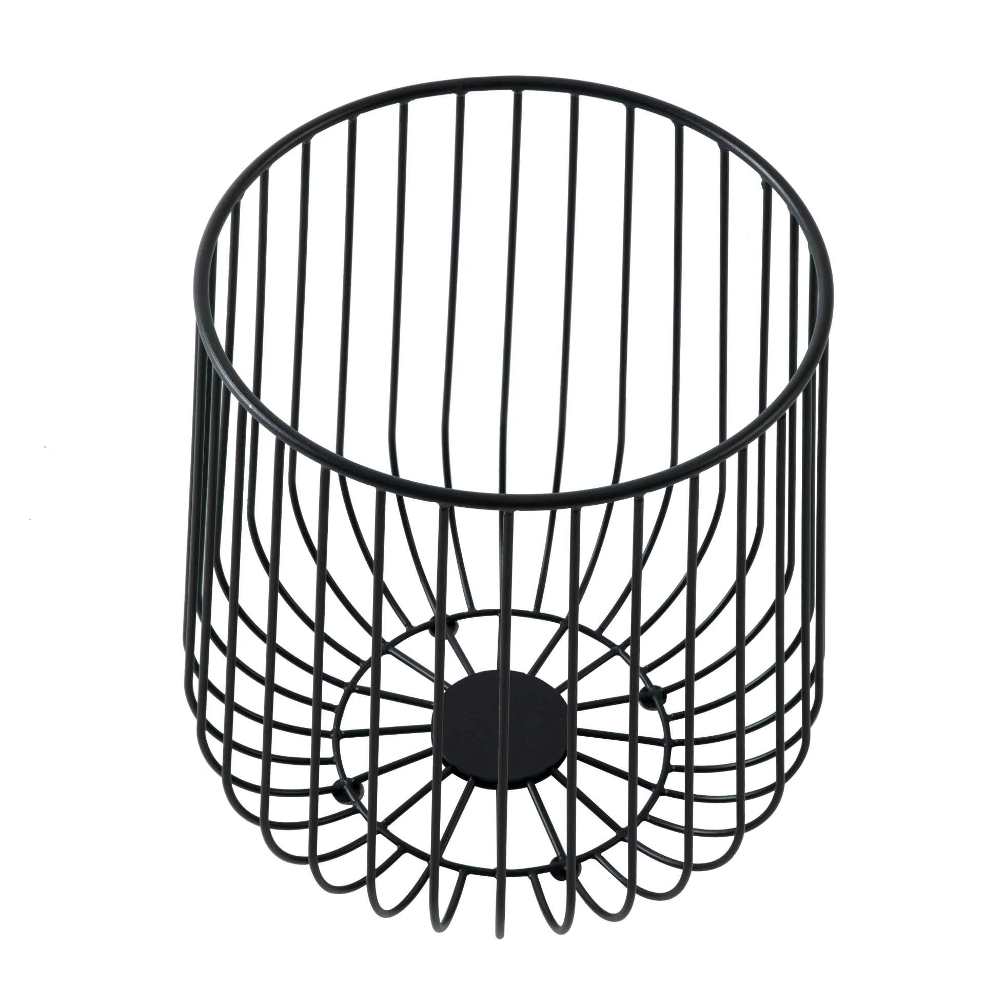 LeisureMod Runswick Modern Wood Top End Table With Metal Base - Image 21