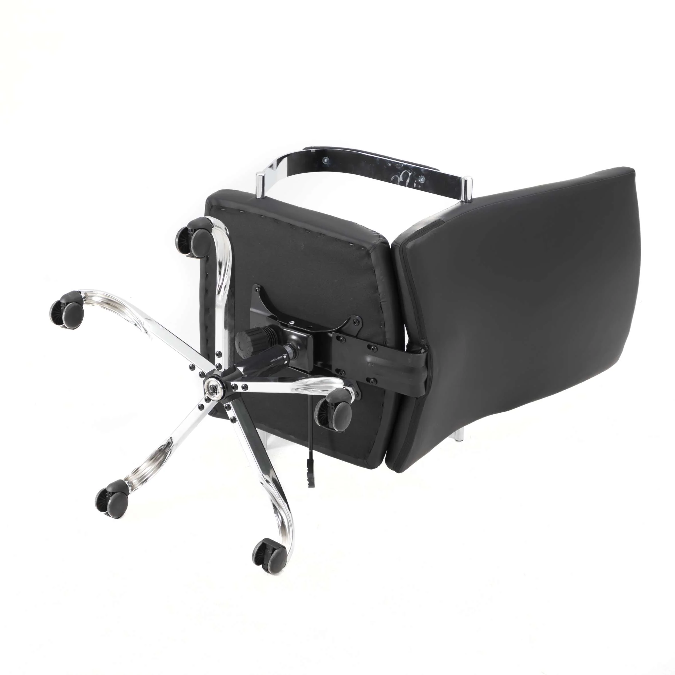 LeisureMod Sonora Modern High-Back Leather Office Chair - Image 3