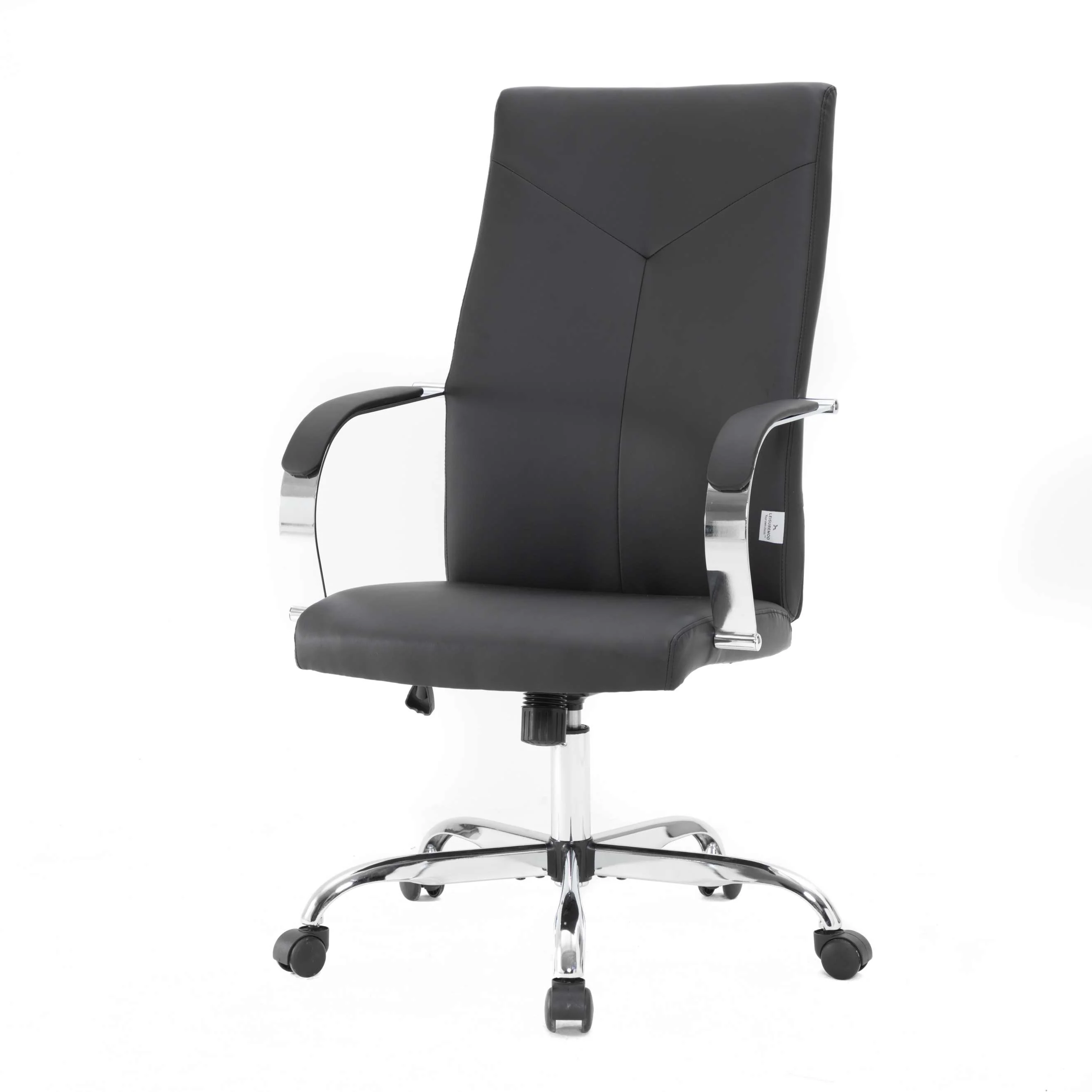 LeisureMod Sonora Modern High-Back Leather Office Chair - Image 4