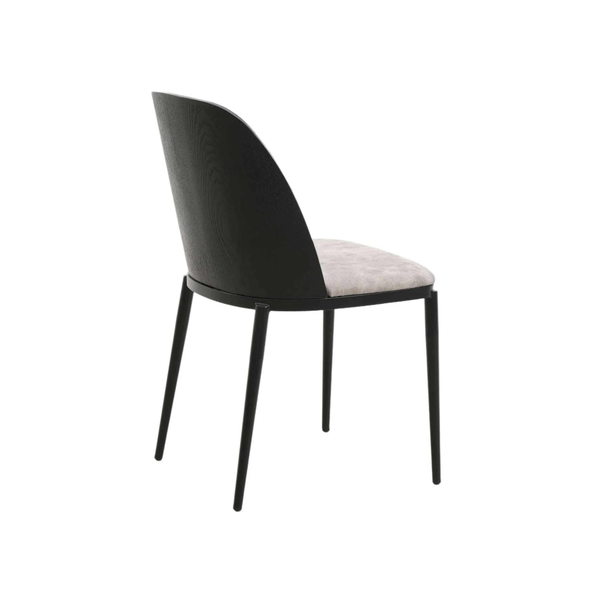 LeisureMod Tule Mid-Century Modern Dining Side Chair with Velvet Seat - TCBL18BU - Image 18