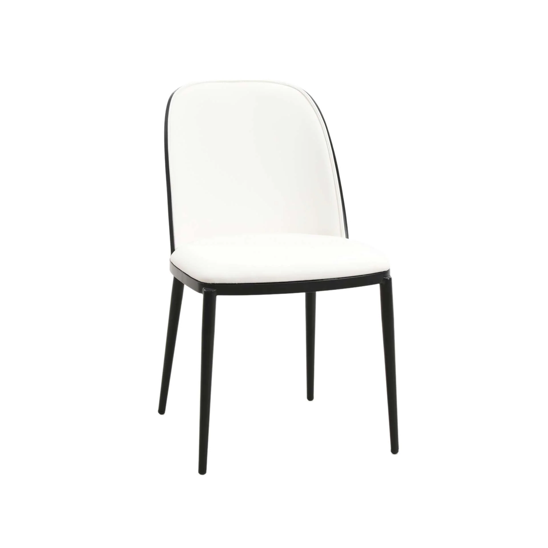 LeisureMod Tule Mid-Century Modern Dining Side Chair with Velvet Seat - TCBL18BU - Image 28