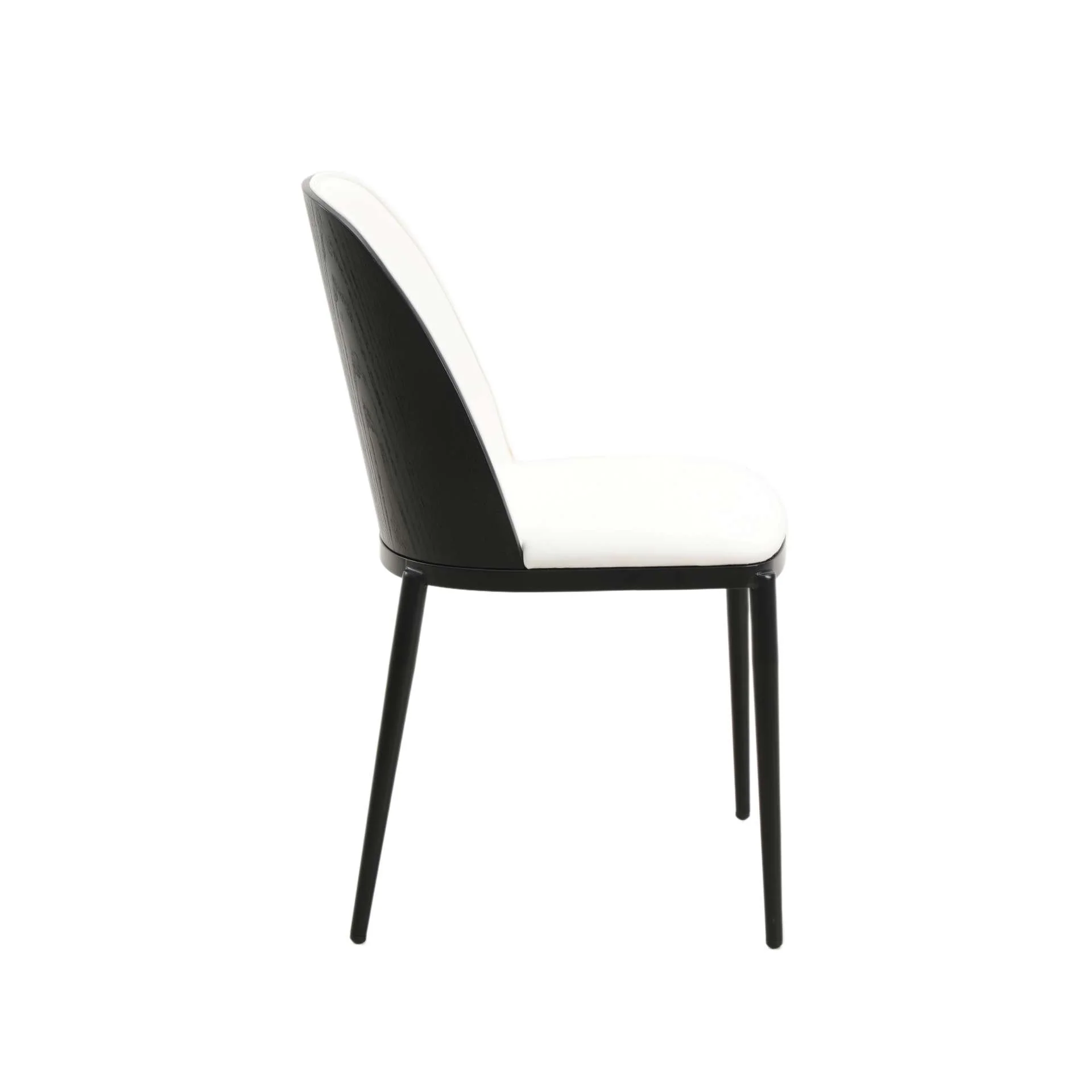 LeisureMod Tule Mid-Century Modern Dining Side Chair with Velvet Seat - TCBL18BU - Image 33