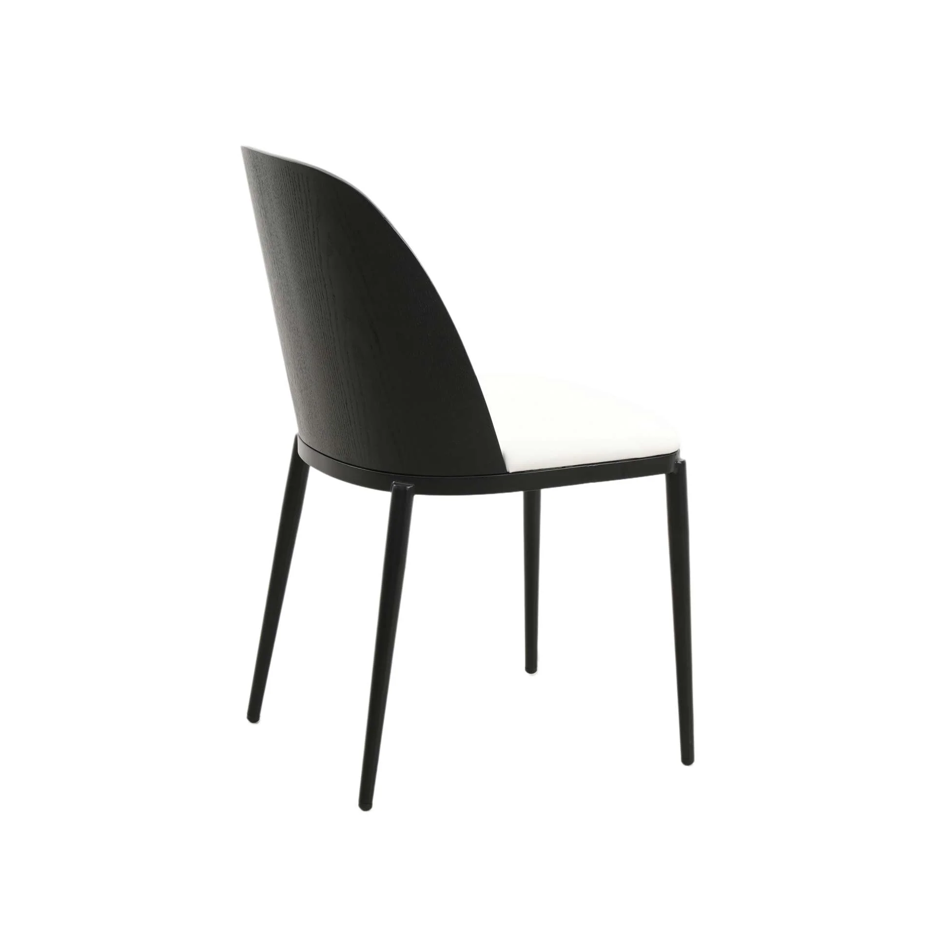 LeisureMod Tule Mid-Century Modern Dining Side Chair with Velvet Seat - TCBL18BU - Image 34