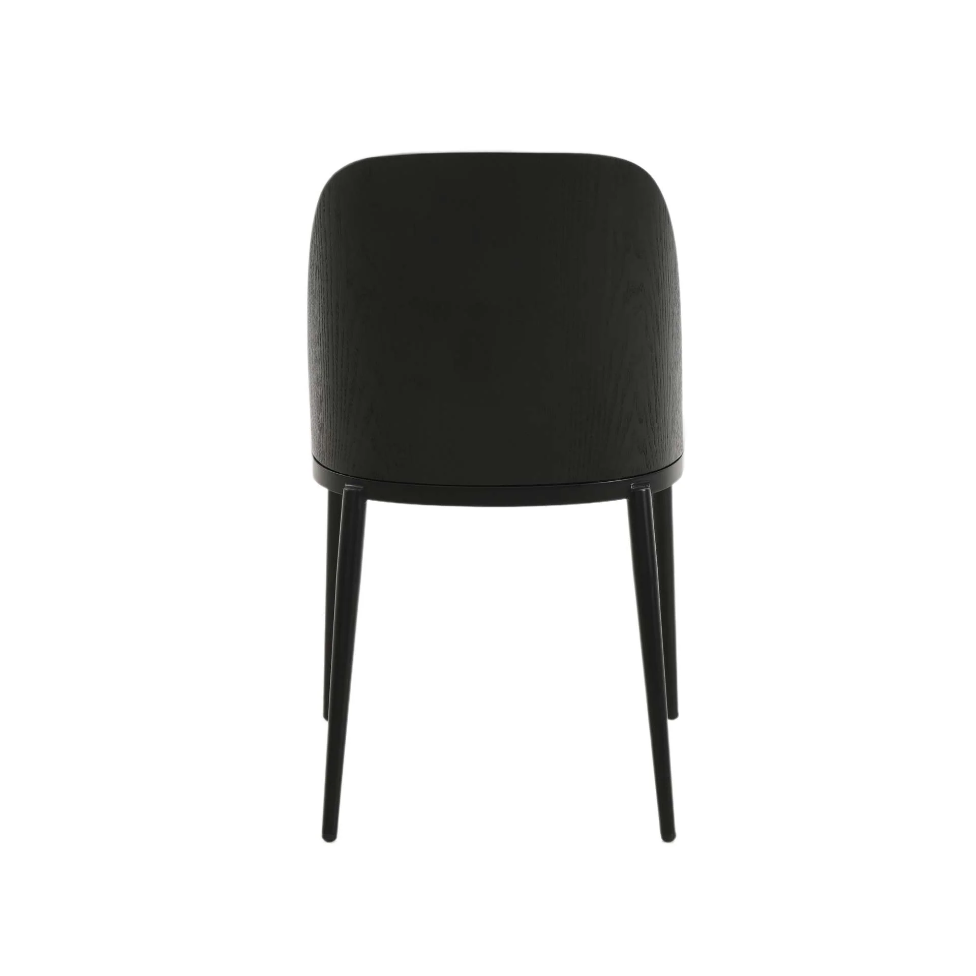 LeisureMod Tule Mid-Century Modern Dining Side Chair with Velvet Seat - TCBL18BU - Image 8