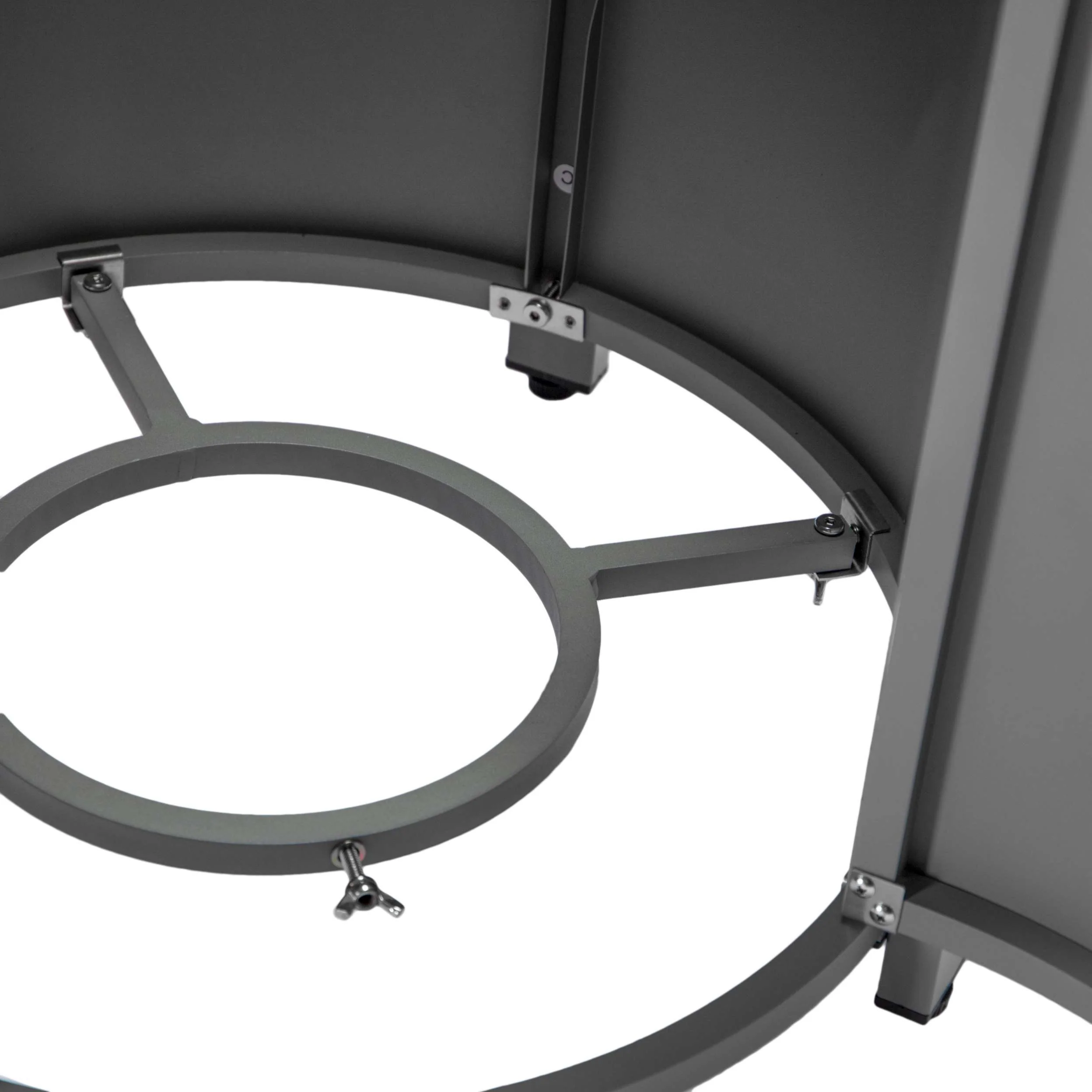 LeisureMod Walbrooke Black Patio Round Tank Holder - Image 22