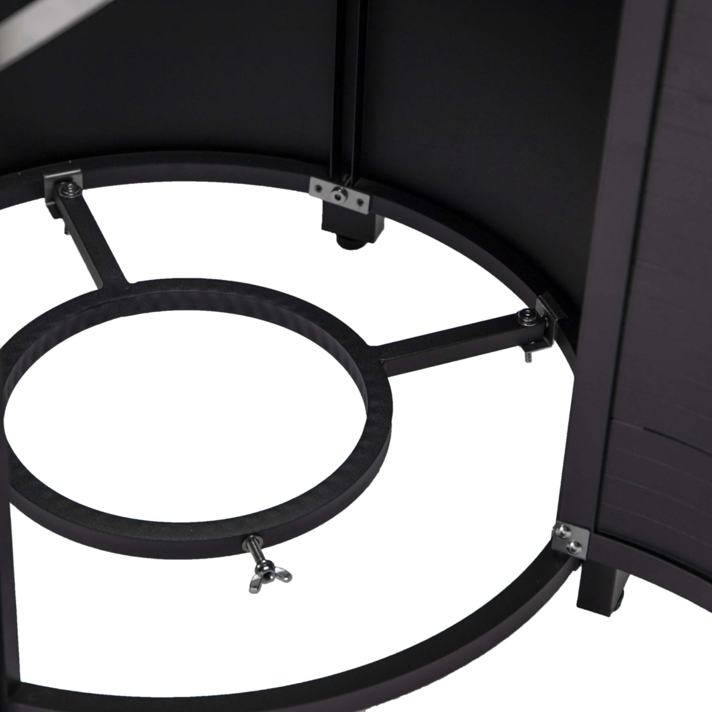 LeisureMod Walbrooke Black Patio Round Tank Holder - Image 8