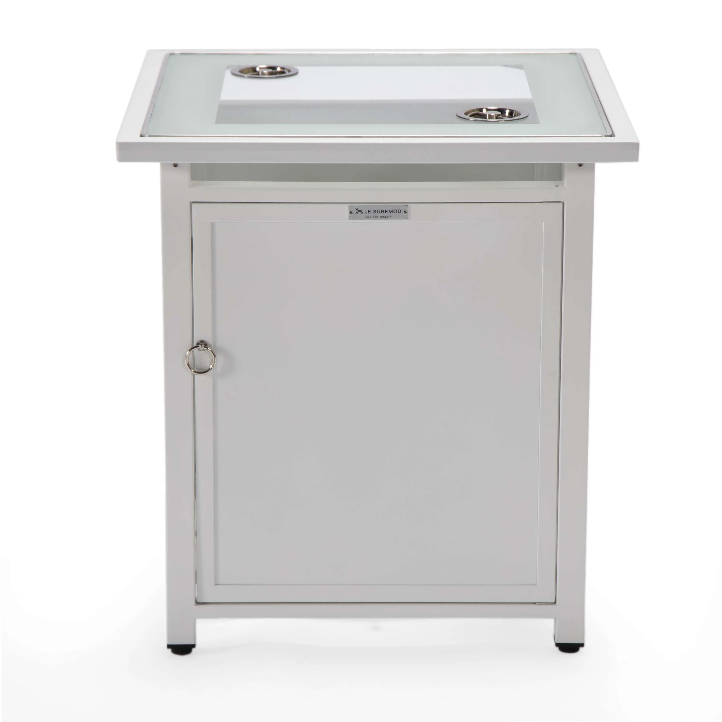LeisureMod Walbrooke Black Patio Square Tank Holder - Image 29