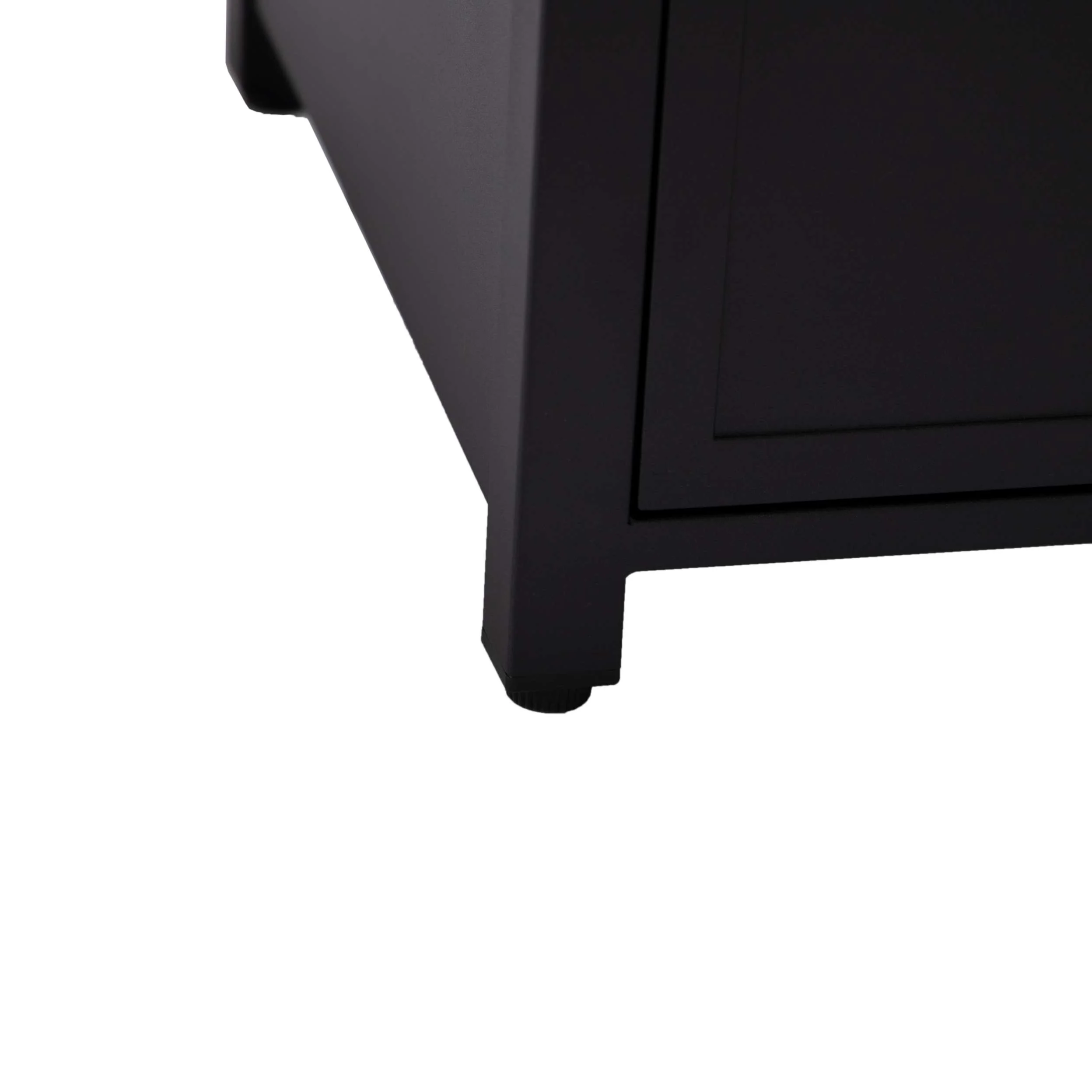 LeisureMod Walbrooke Black Patio Square Tank Holder - Image 3