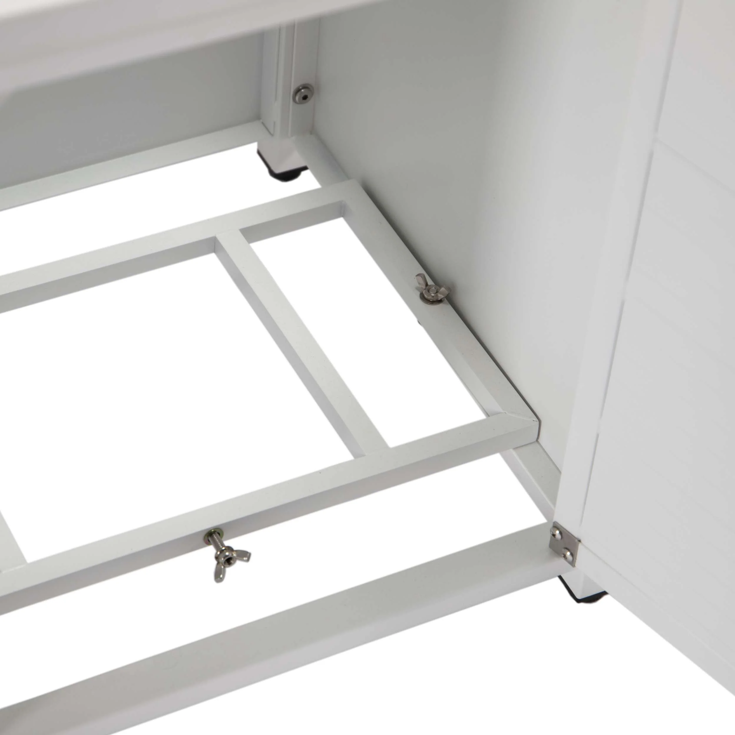 LeisureMod Walbrooke Black Patio Square Tank Holder - Image 35