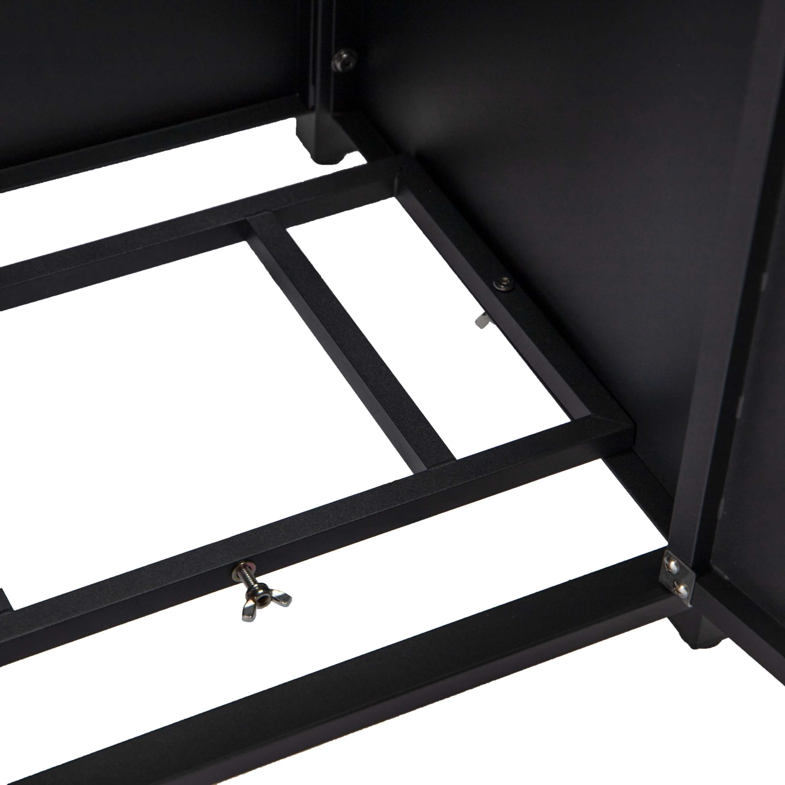 LeisureMod Walbrooke Black Patio Square Tank Holder - Image 8