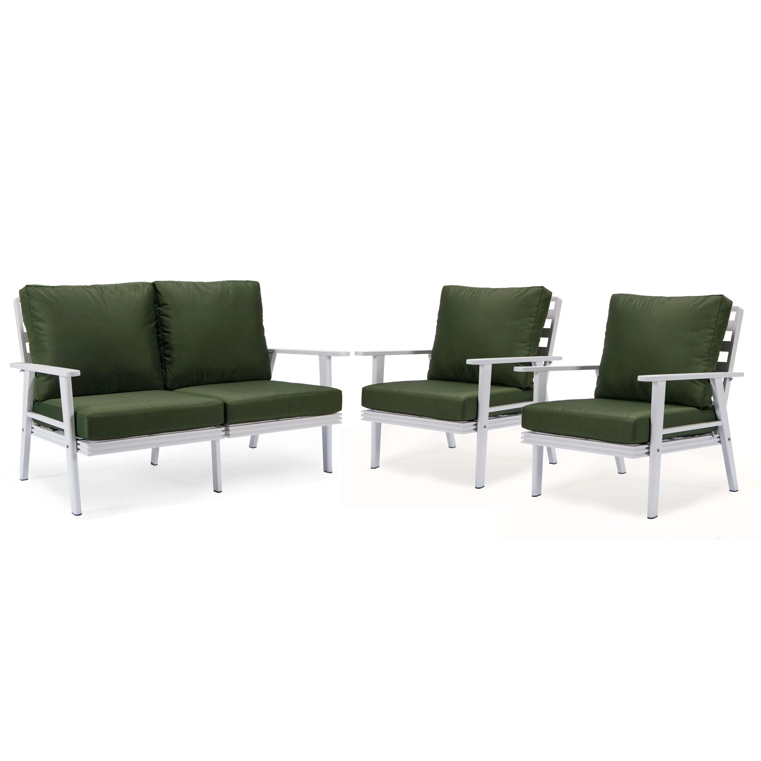 LeisureMod Walbrooke Modern 3-Piece Outdoor Patio Set - Image 20