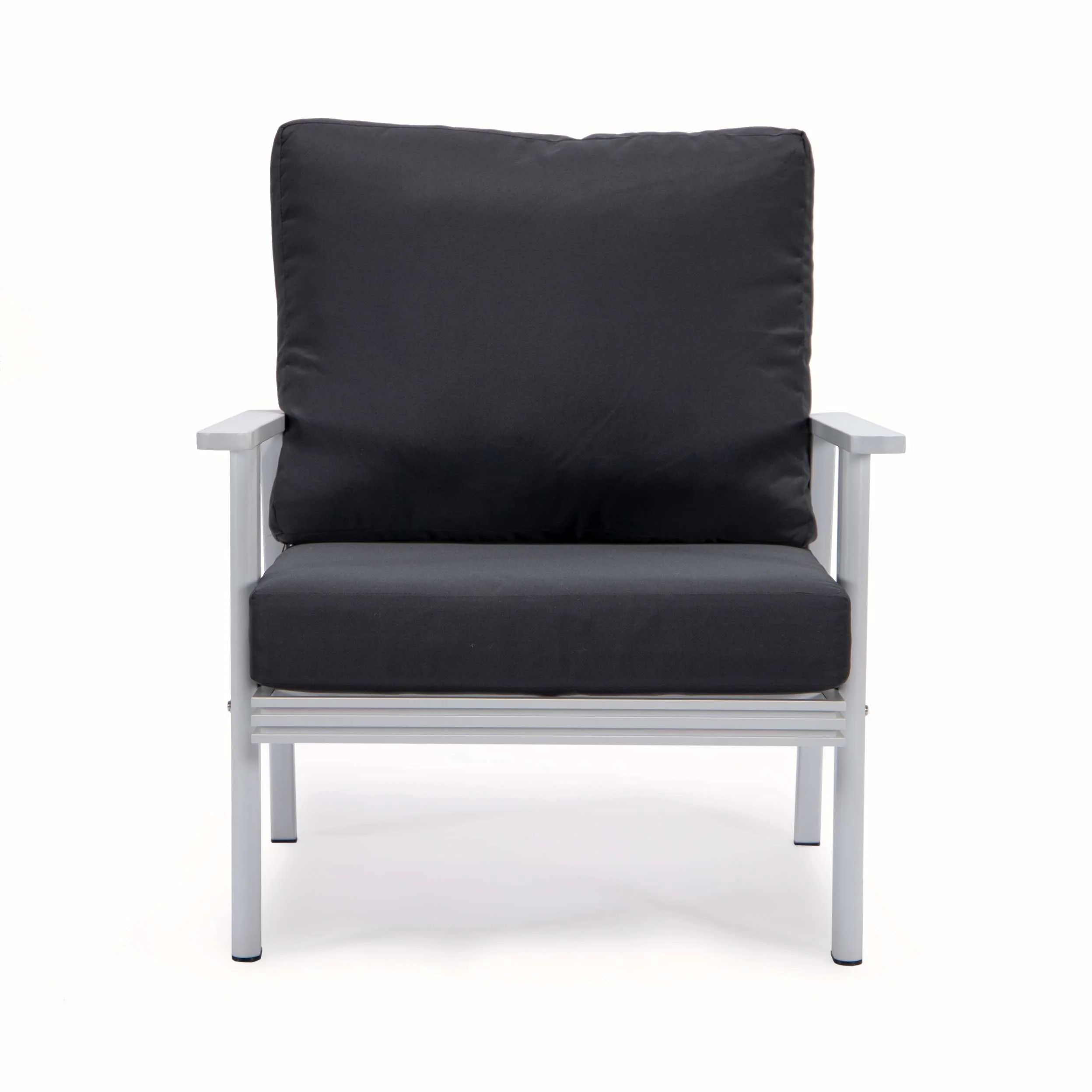 LeisureMod Walbrooke Modern 3-Piece Outdoor Patio Set - Image 5