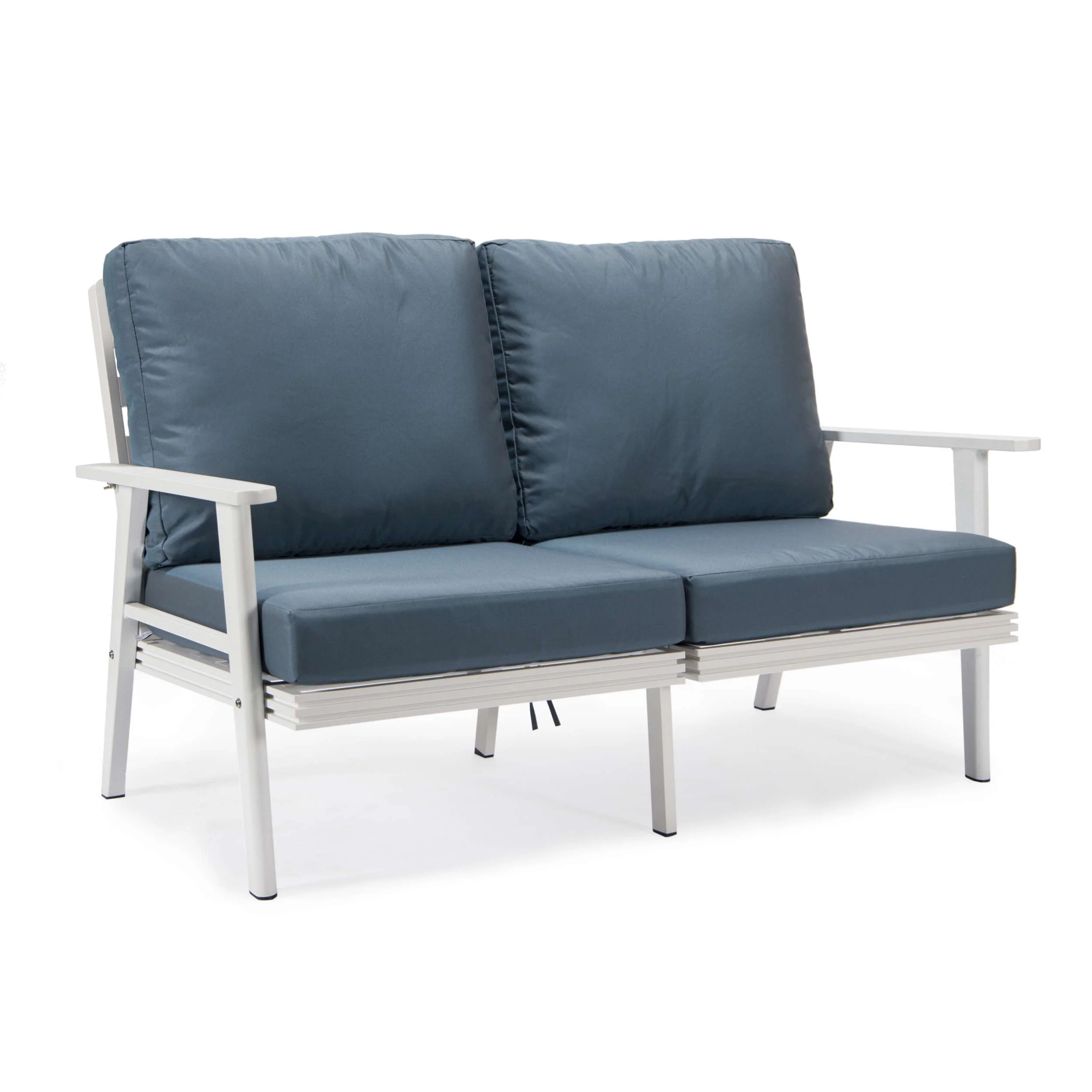 LeisureMod Walbrooke Modern 3-Piece Outdoor Patio Set - Image 70