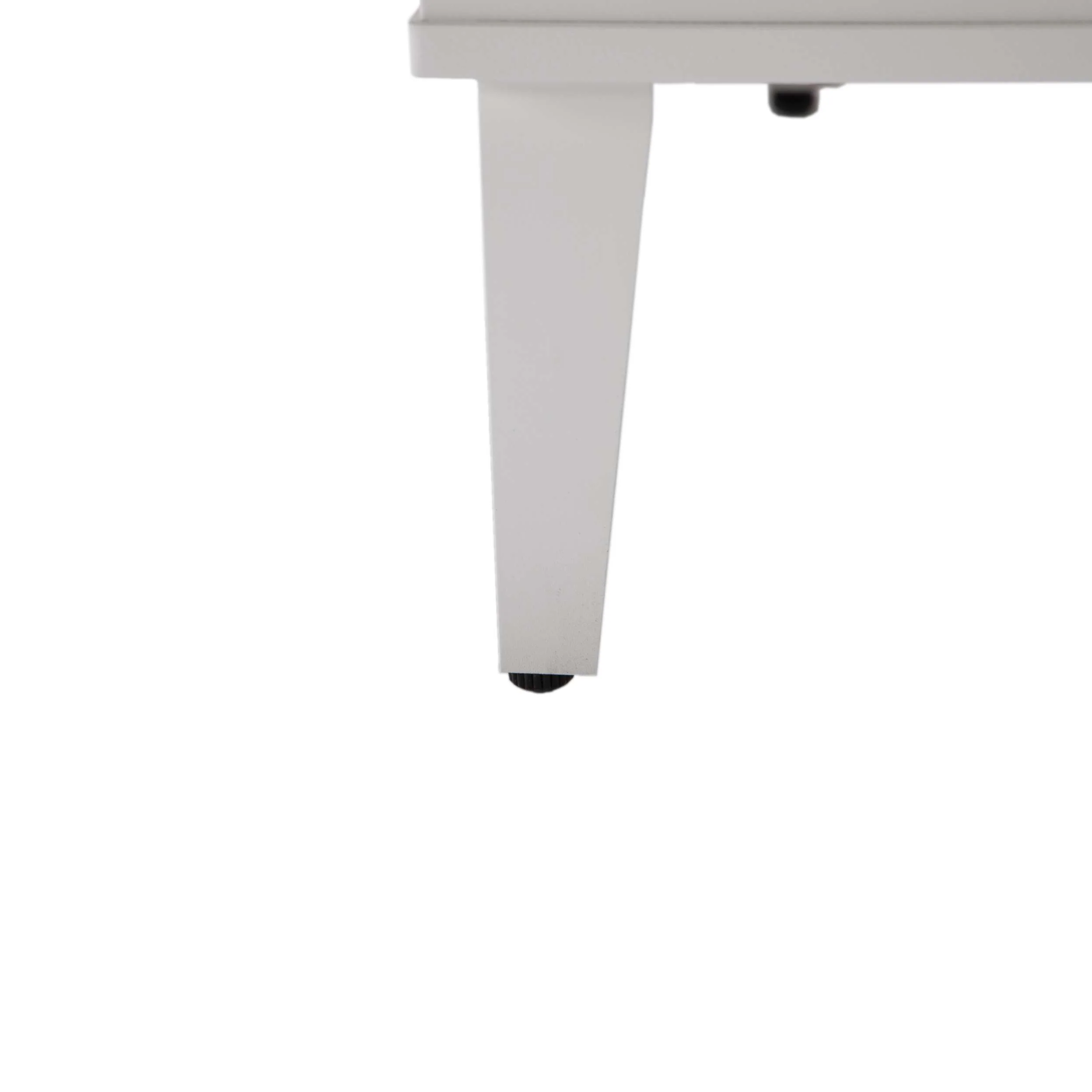 Leisuremod Walbrooke Outdoor Patio Aluminum Square Slats Design Fire Pit Side Table - Image 48