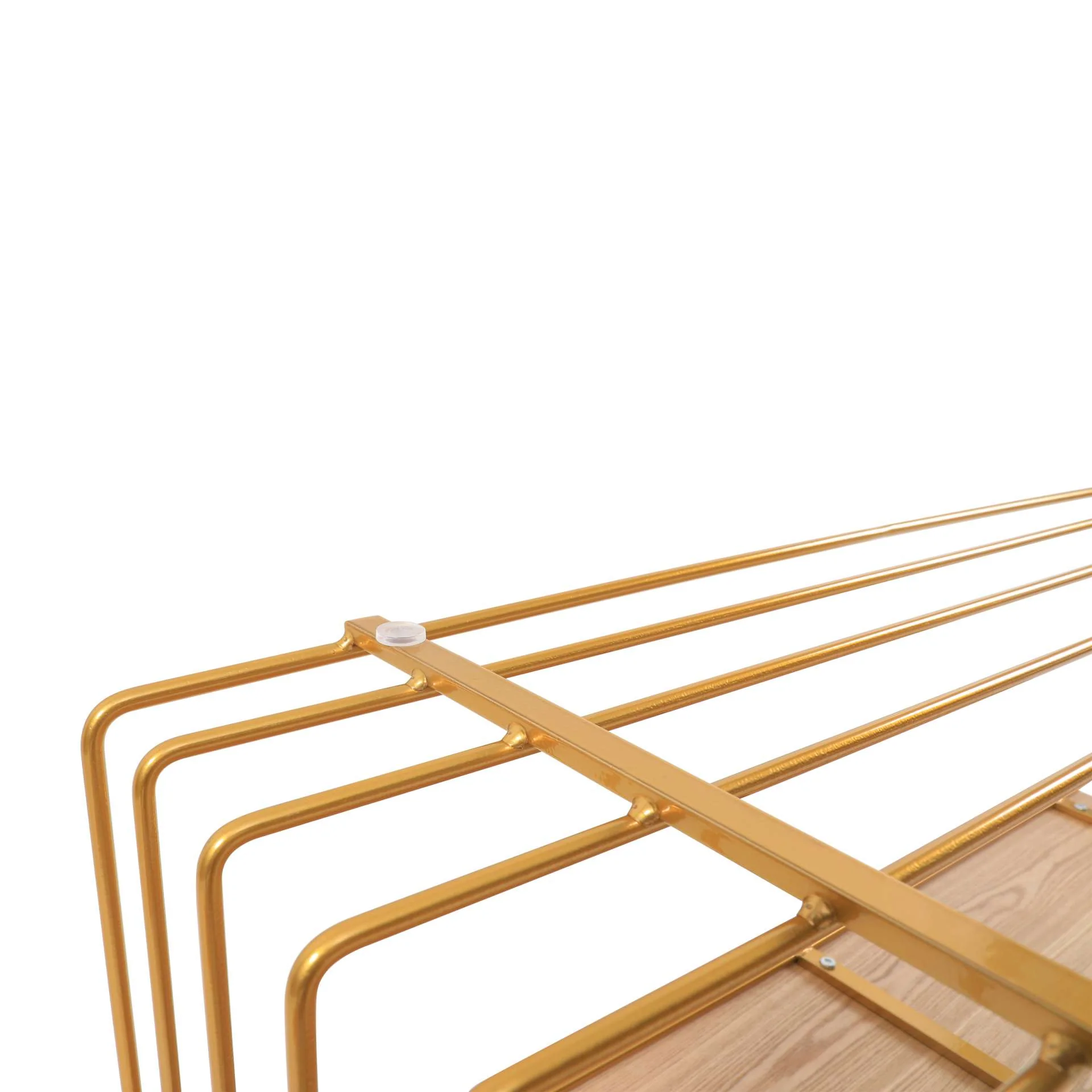 LeisureMod Walden Rectangular Coffee Table with Ash Veneer Top and Powder Coated Steel Frame - Image 26