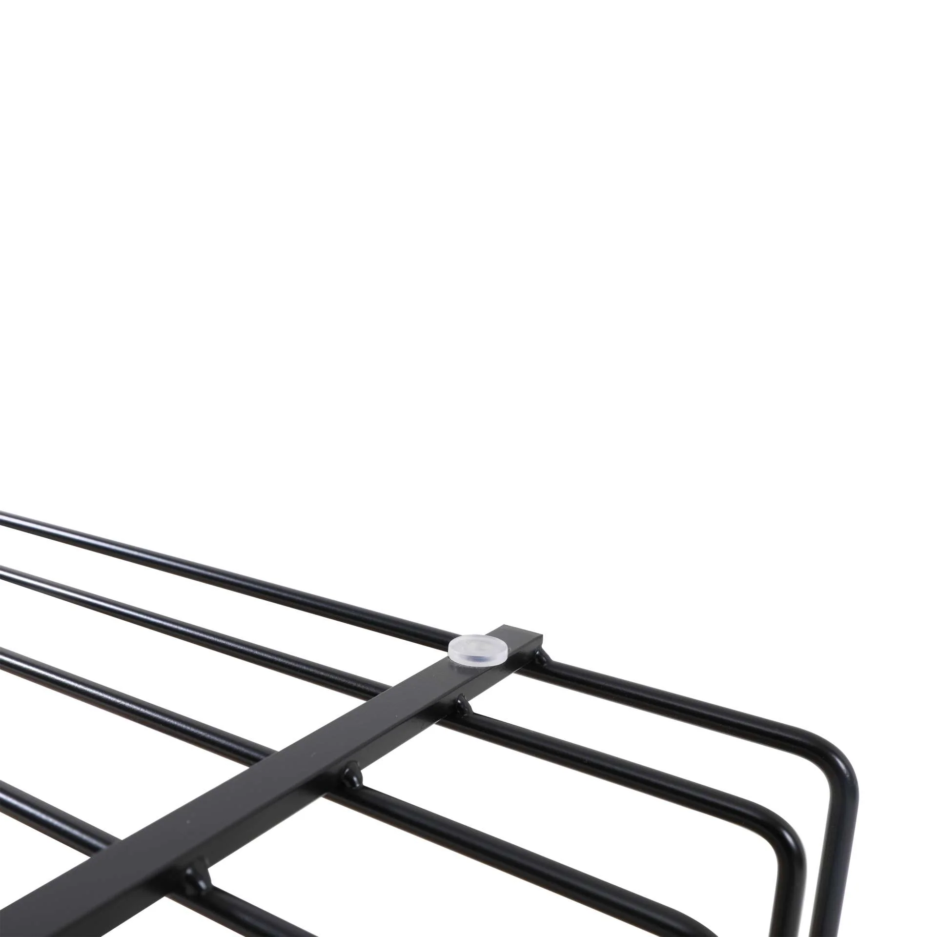 LeisureMod Walden Rectangular Coffee Table with Ash Veneer Top and Powder Coated Steel Frame - Image 6