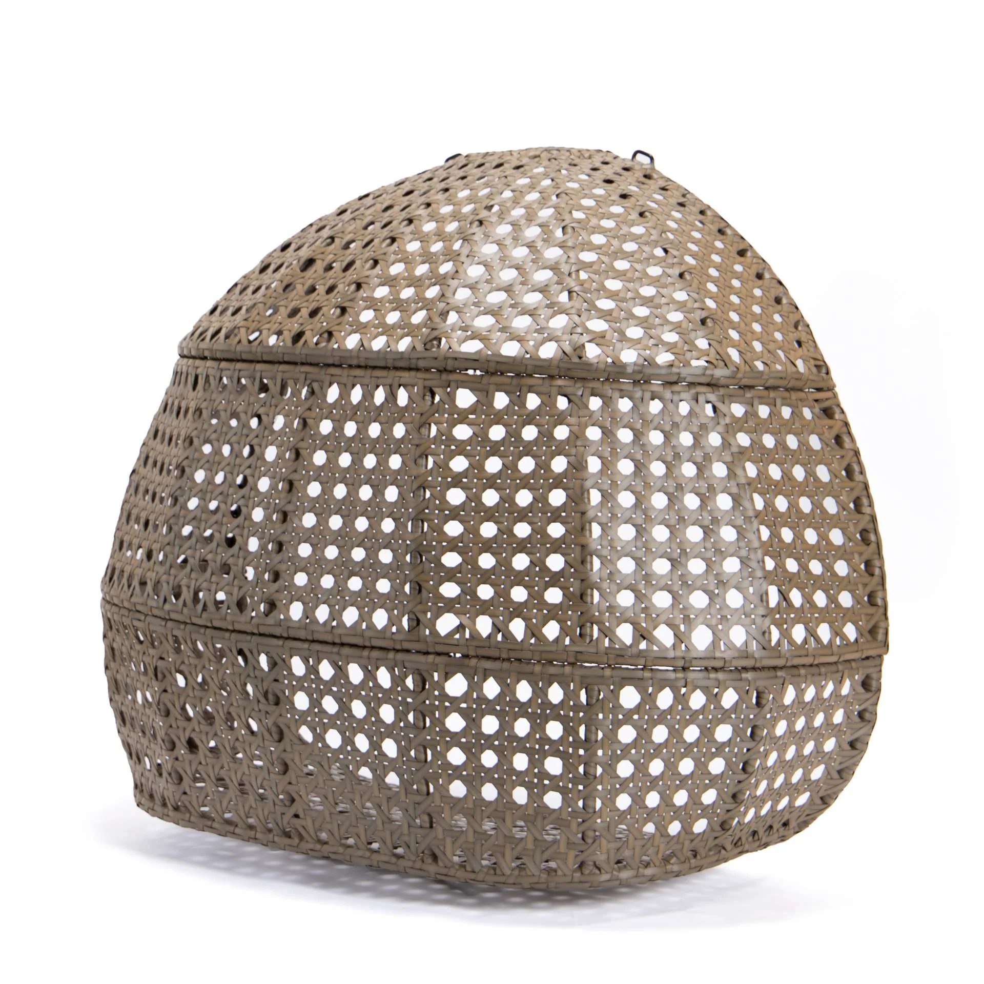 LeisureMod Wicker Hanging Double Egg Swing Chair  - EKDBG-57A - Image 20