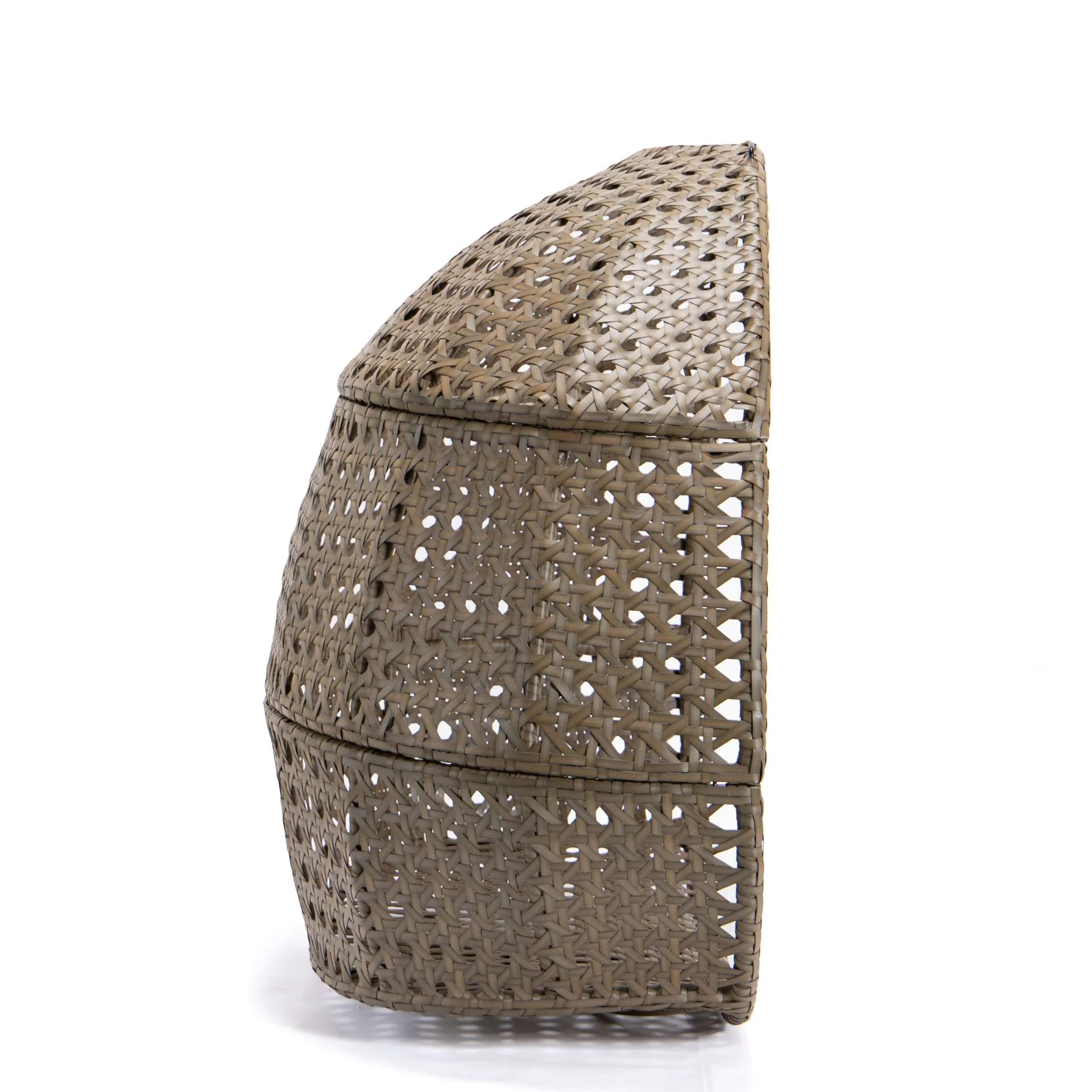 LeisureMod Wicker Hanging Double Egg Swing Chair  - EKDBG-57A - Image 21