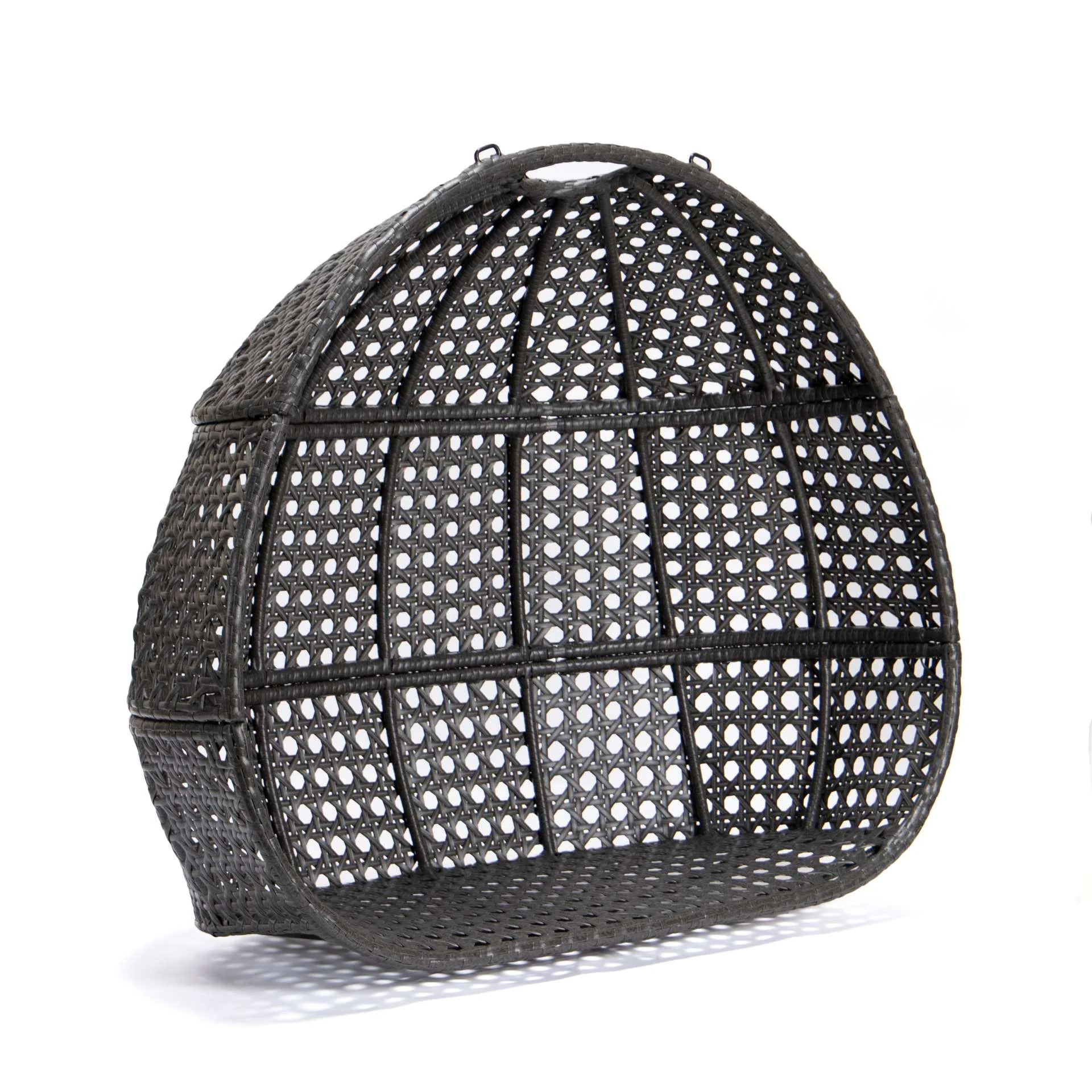 LeisureMod Wicker Hanging Double Egg Swing Chair  - EKDCH-57BR - Image 75