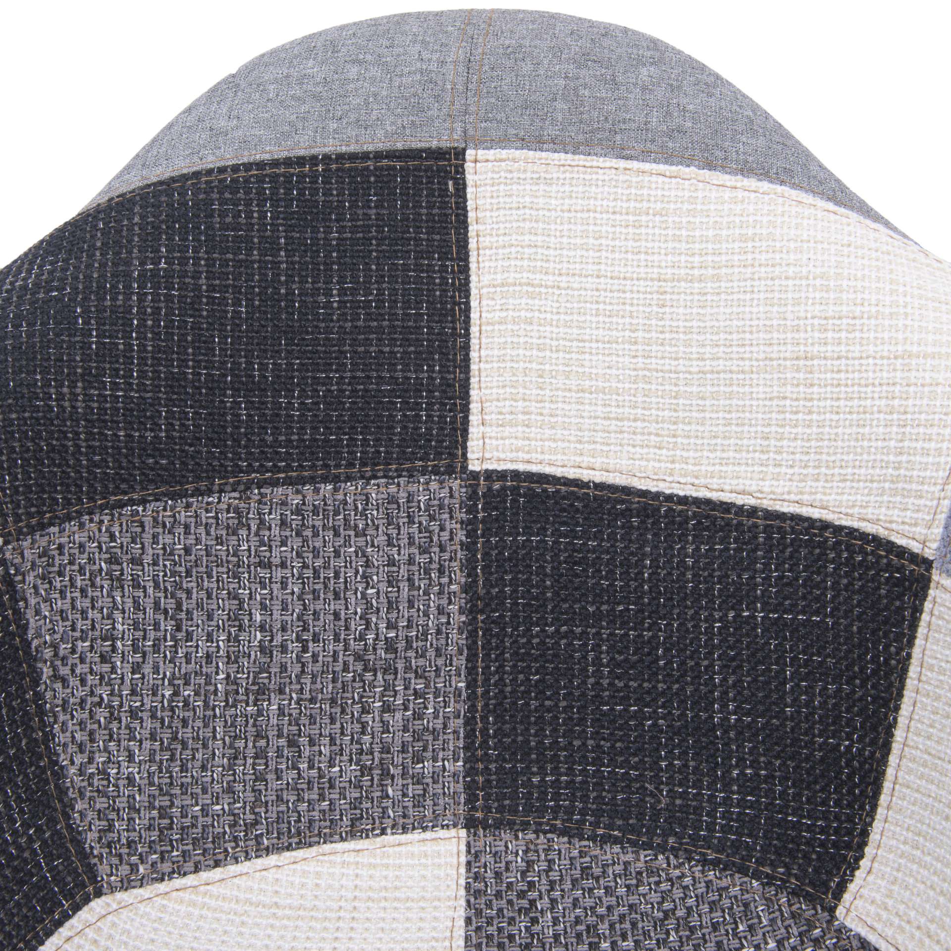 LeisureMod Willow Patchwork Fabric Eiffel Accent Chair - WM24FC - Image 7