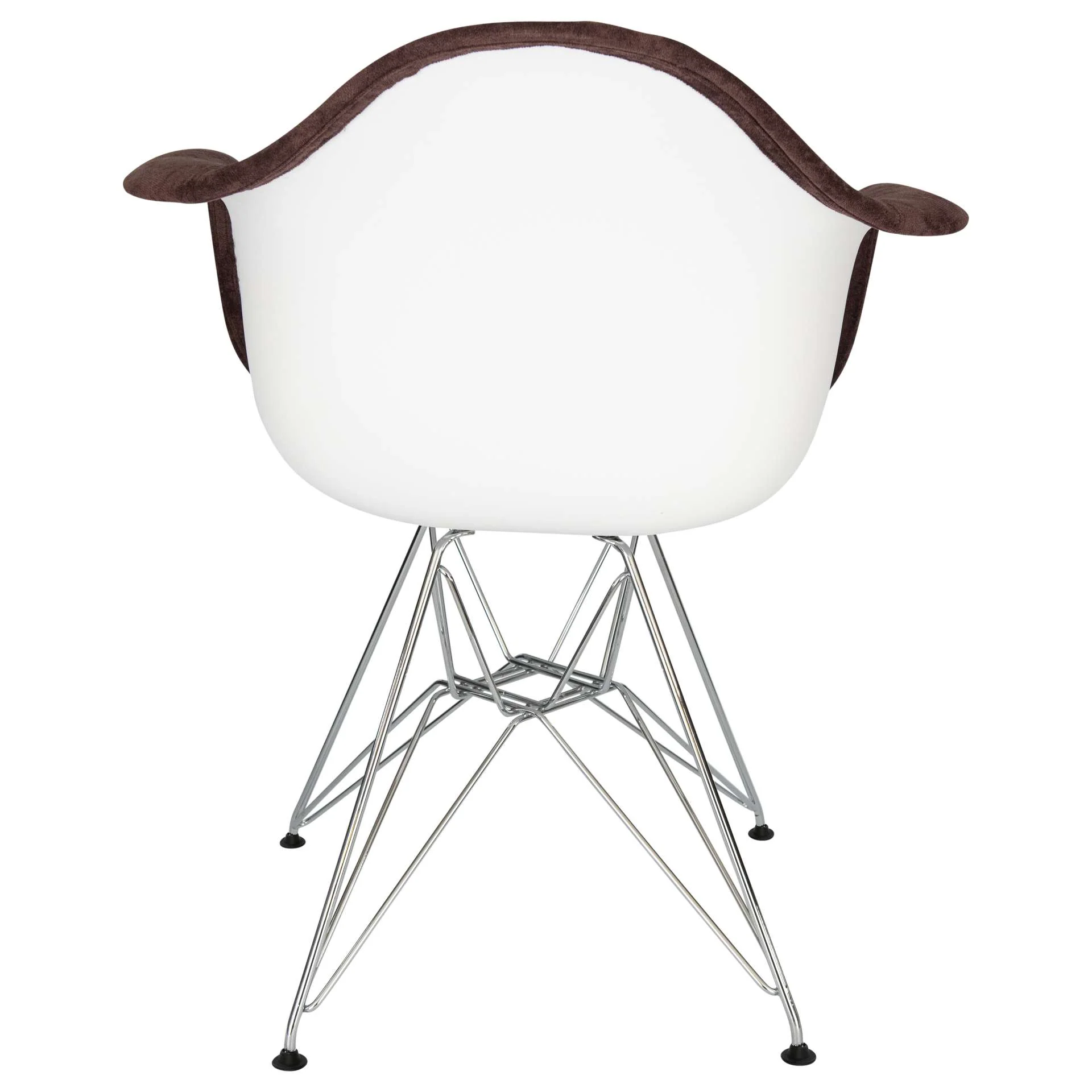 LeisureMod Willow Velvet Eiffel Metal Base Accent Chair - WM24VPR - Image 16