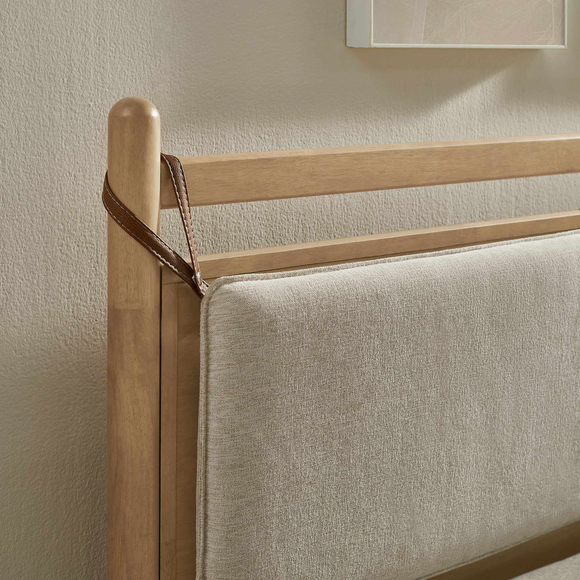 Leni King Size Wood Platform Bed Frame by Modway - Image 8