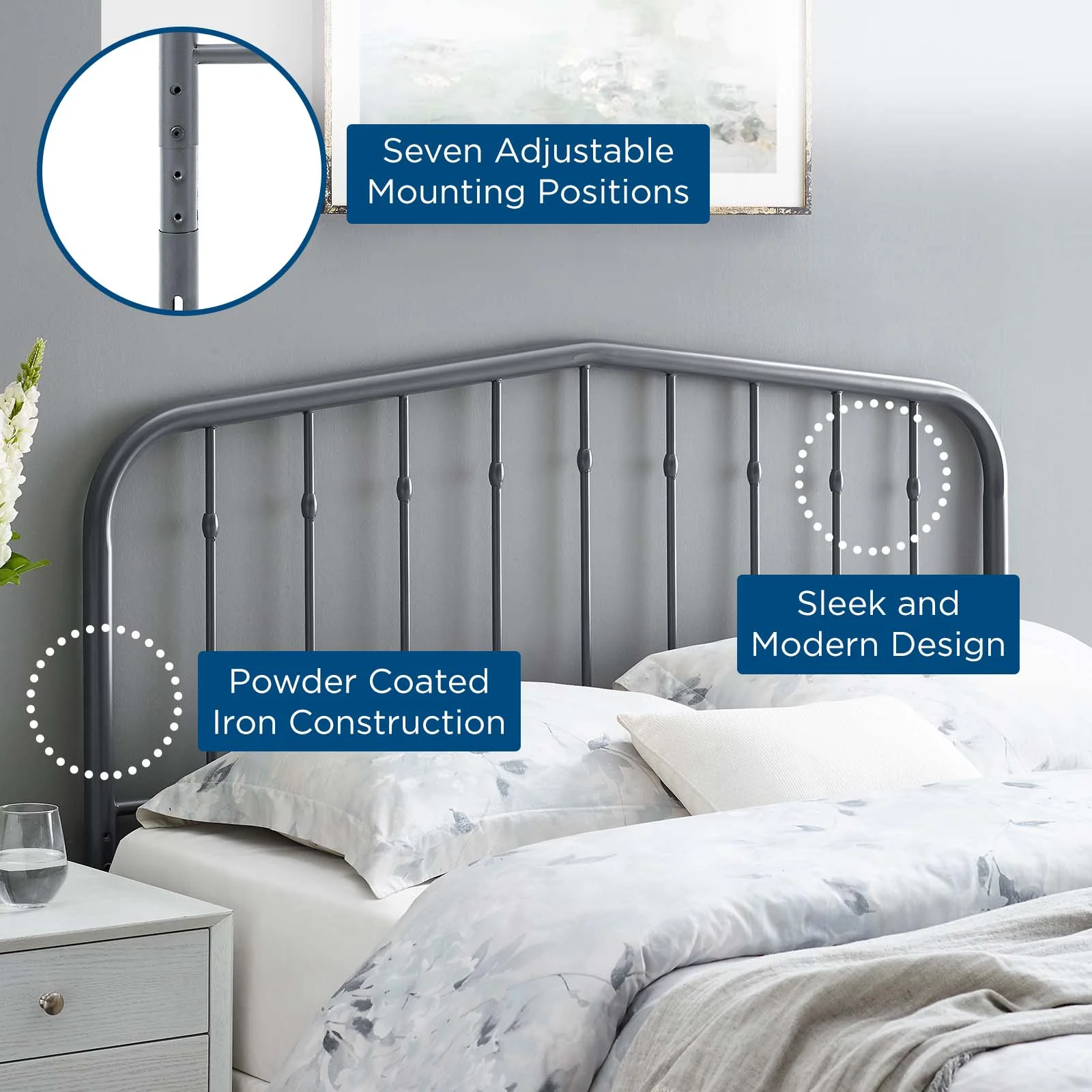 Lennon Full Metal Headboard By Modway - MOD-6165 - Image 20