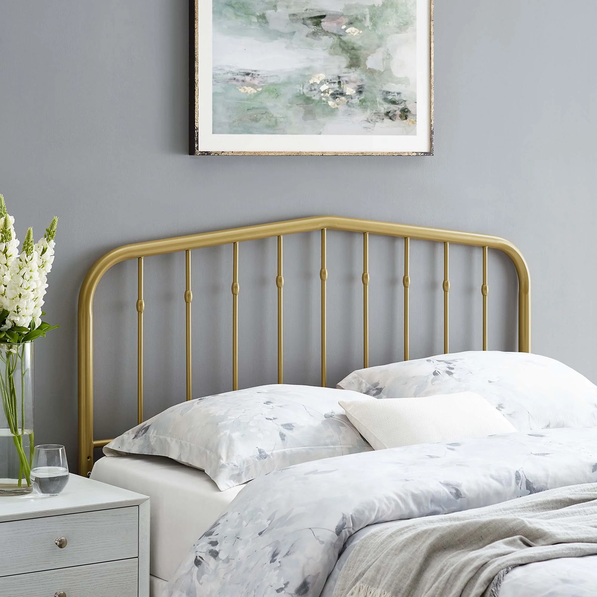 Lennon Metal Queen Headboard by Modway - Image 6