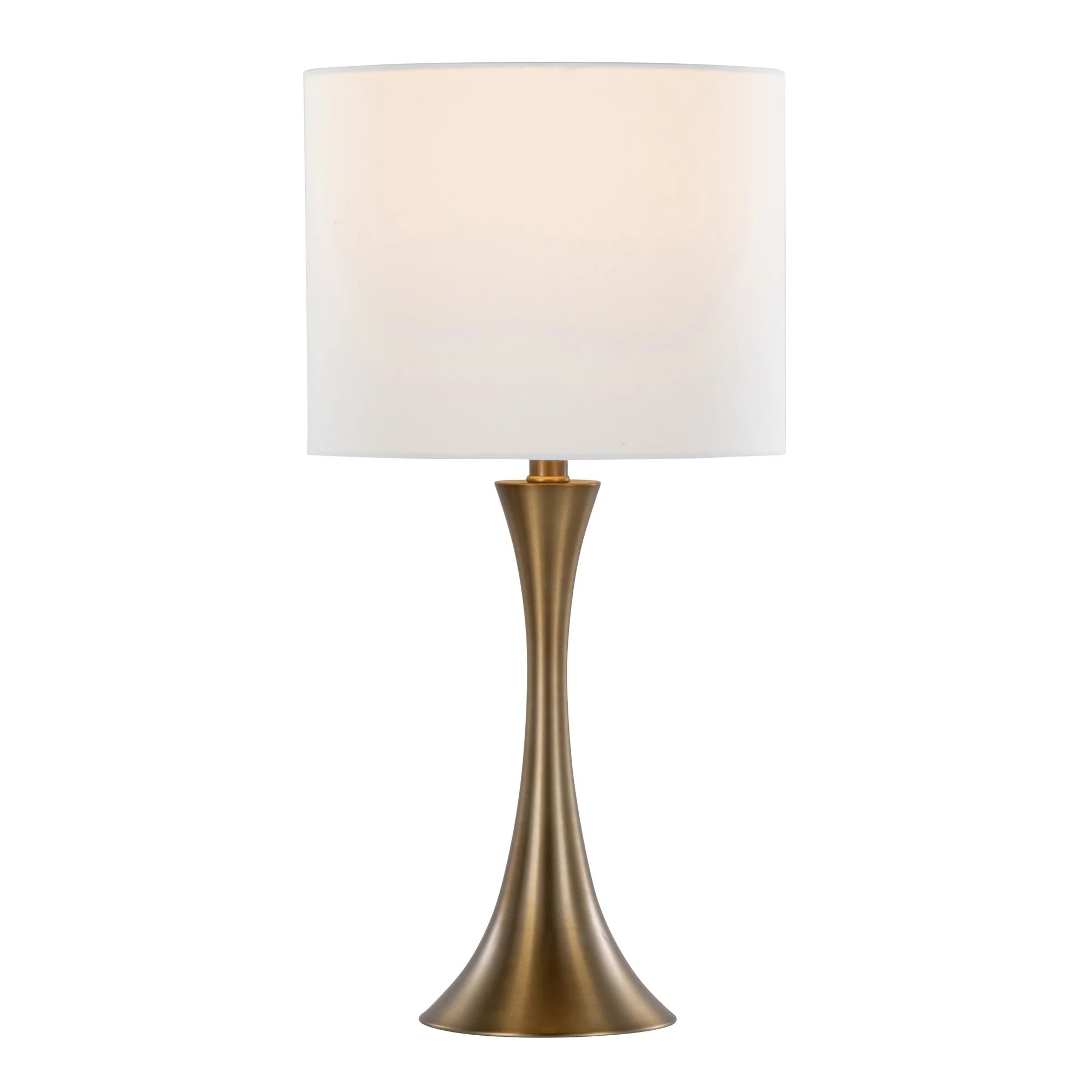Lenuxe 24" Metal Table Lamp - Set of 2 By LumiSource - GTS24-LENUXE BZW2 - Image 3