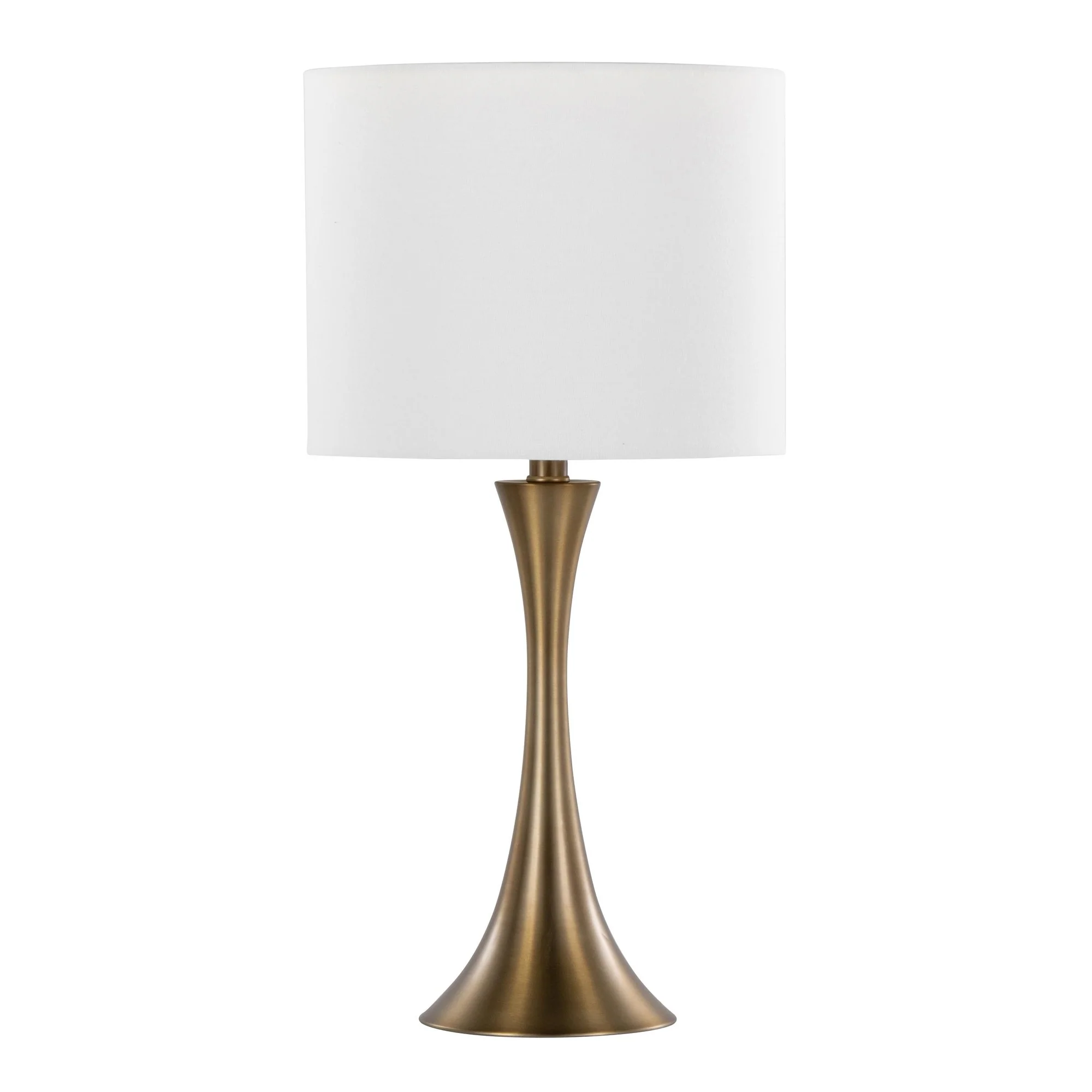 Lenuxe 24" Metal Table Lamp - Set of 2 By LumiSource - GTS24-LENUXE BZW2 - Image 4