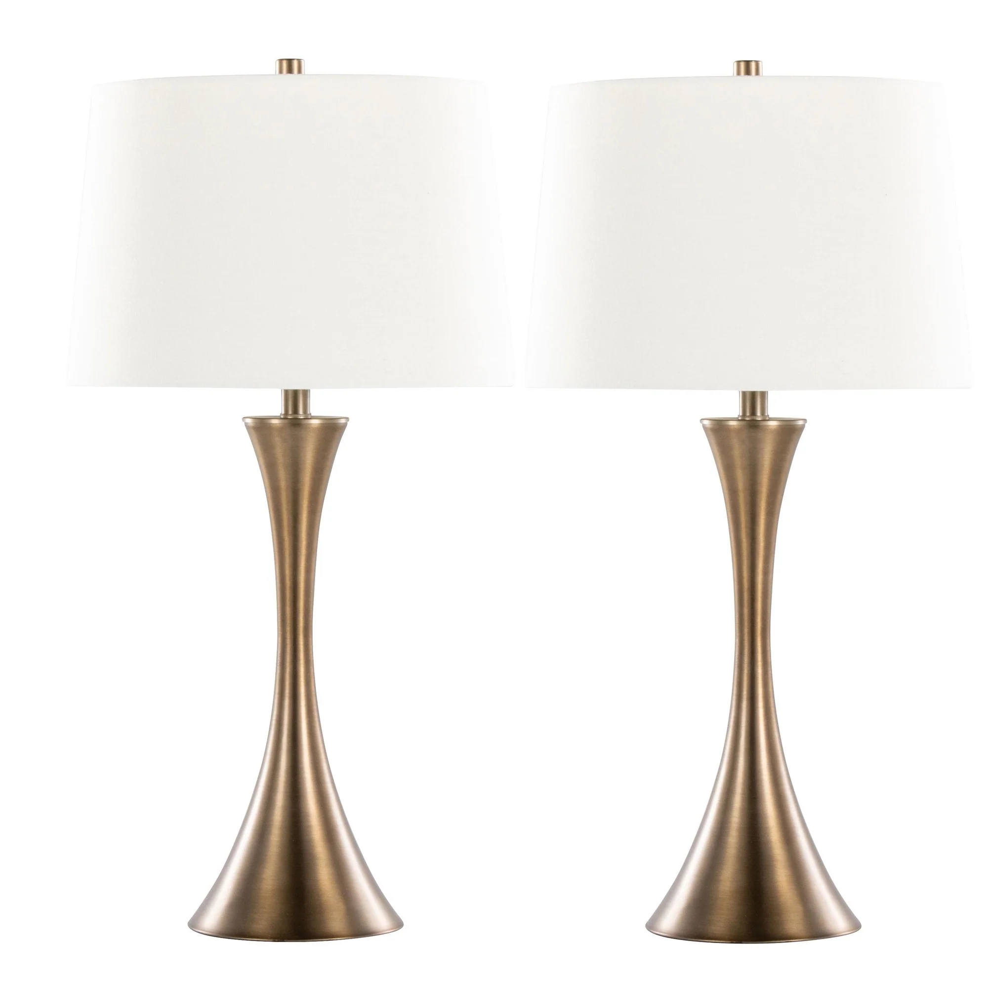 Lenuxe 29" Metal Table Lamp - Set of 2 By LumiSource - GTS29-LENUXE BZW2 - Image 3