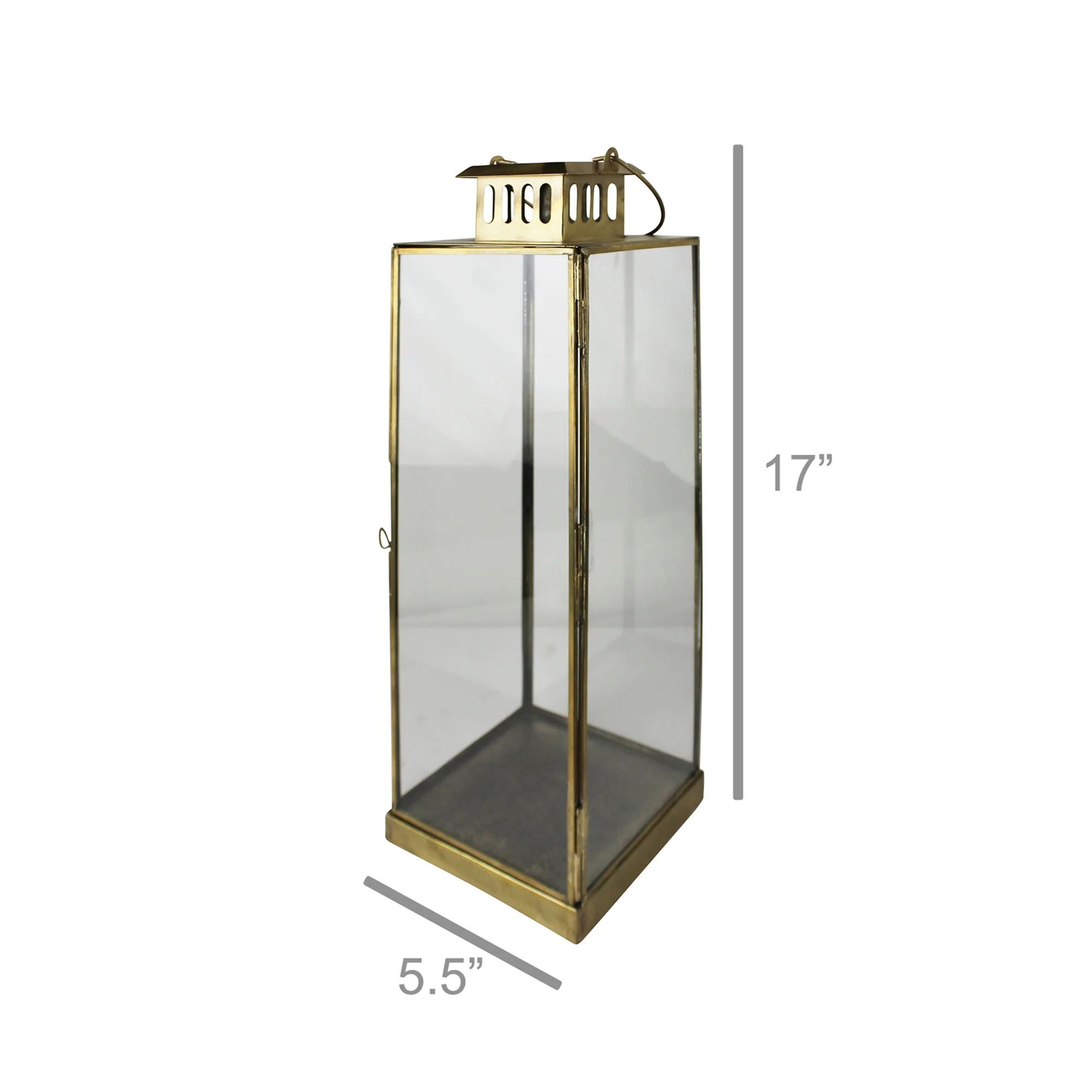 Leon Lantern, Brass - Large By HomArt - Image 3