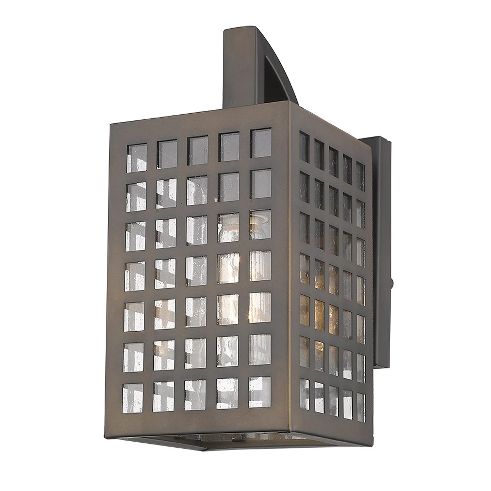 Letzel 1-Light Oil-Rubbed Bronze Wall Light By Homeroots - Image 2