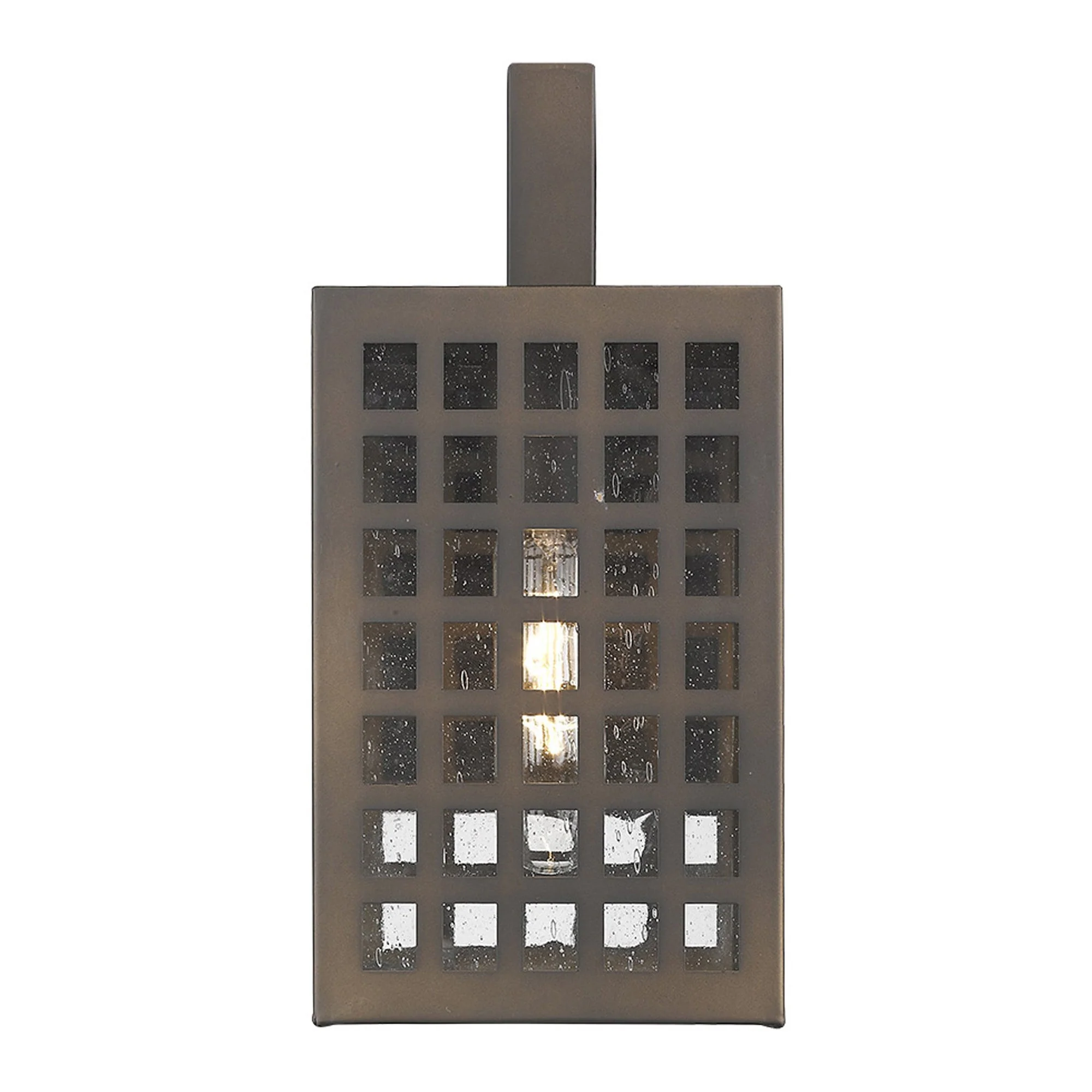 Letzel 1-Light Oil-Rubbed Bronze Wall Light By Homeroots - Image 4