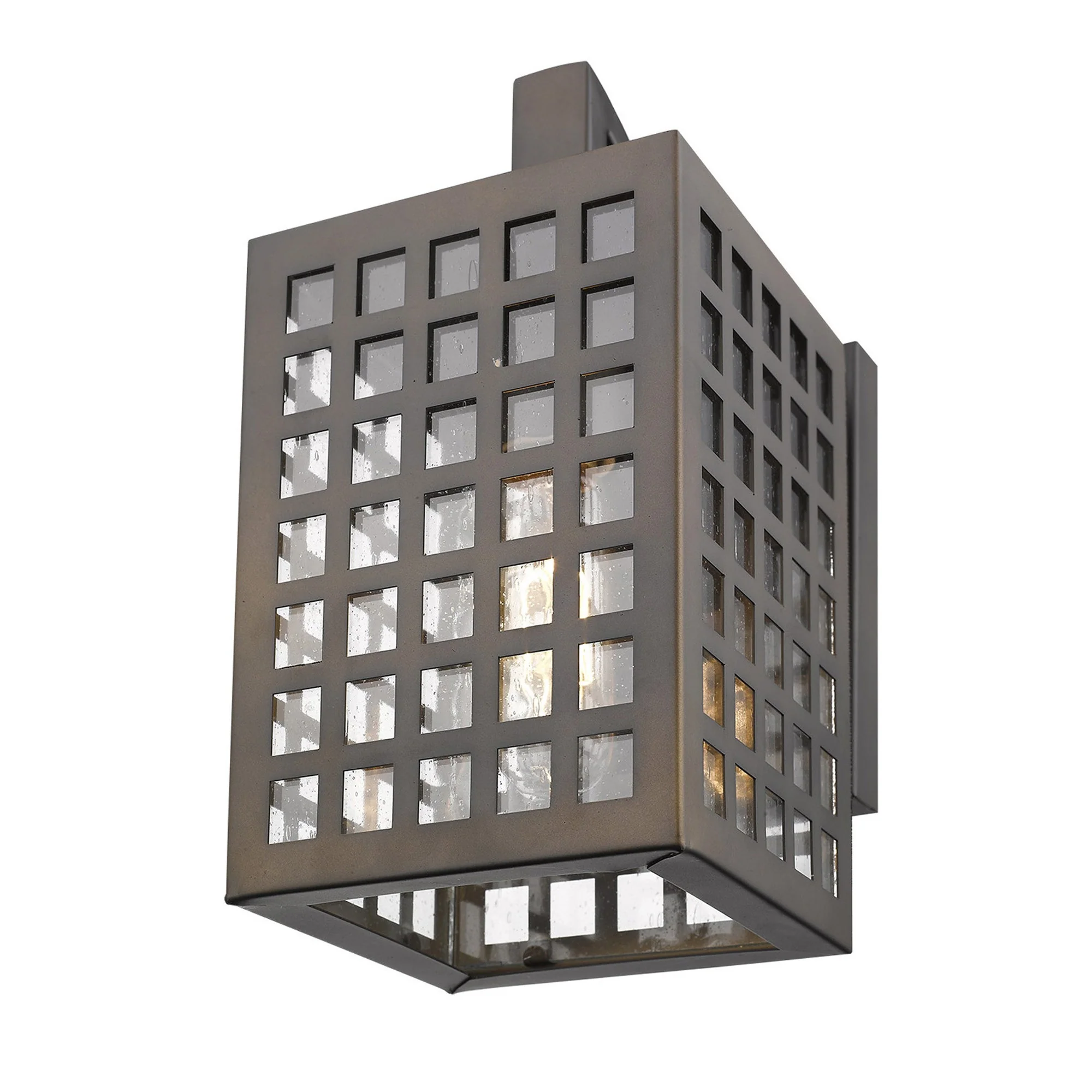 Letzel 1-Light Oil-Rubbed Bronze Wall Light By Homeroots - Image 5