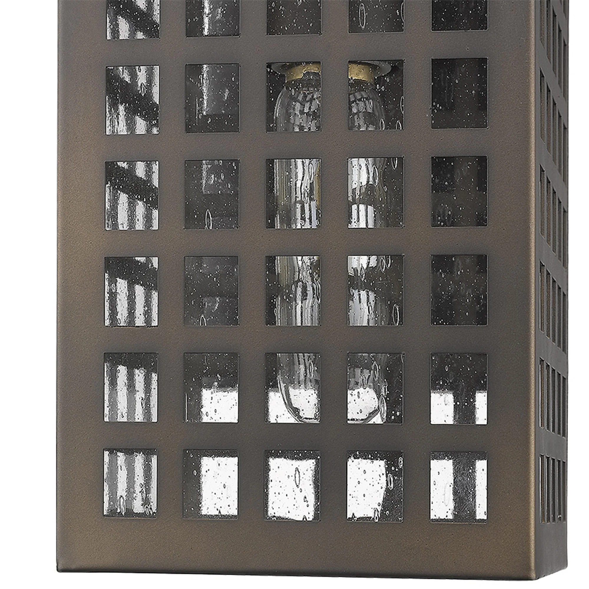 Letzel 1-Light Oil-Rubbed Bronze Wall Light By Homeroots - Image 7