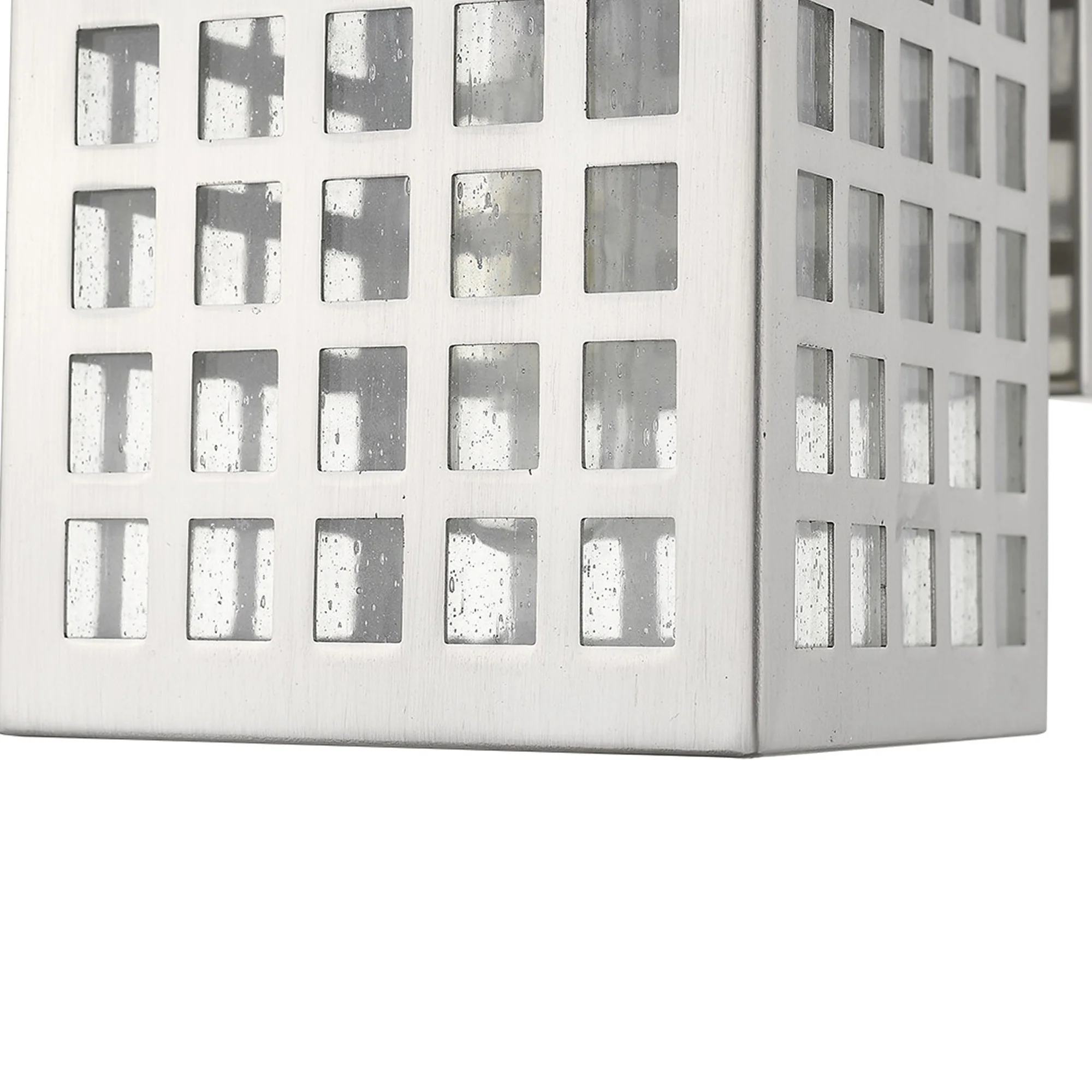 Letzel 1-Light Satin Nickel Wall Light By Homeroots - Image 7