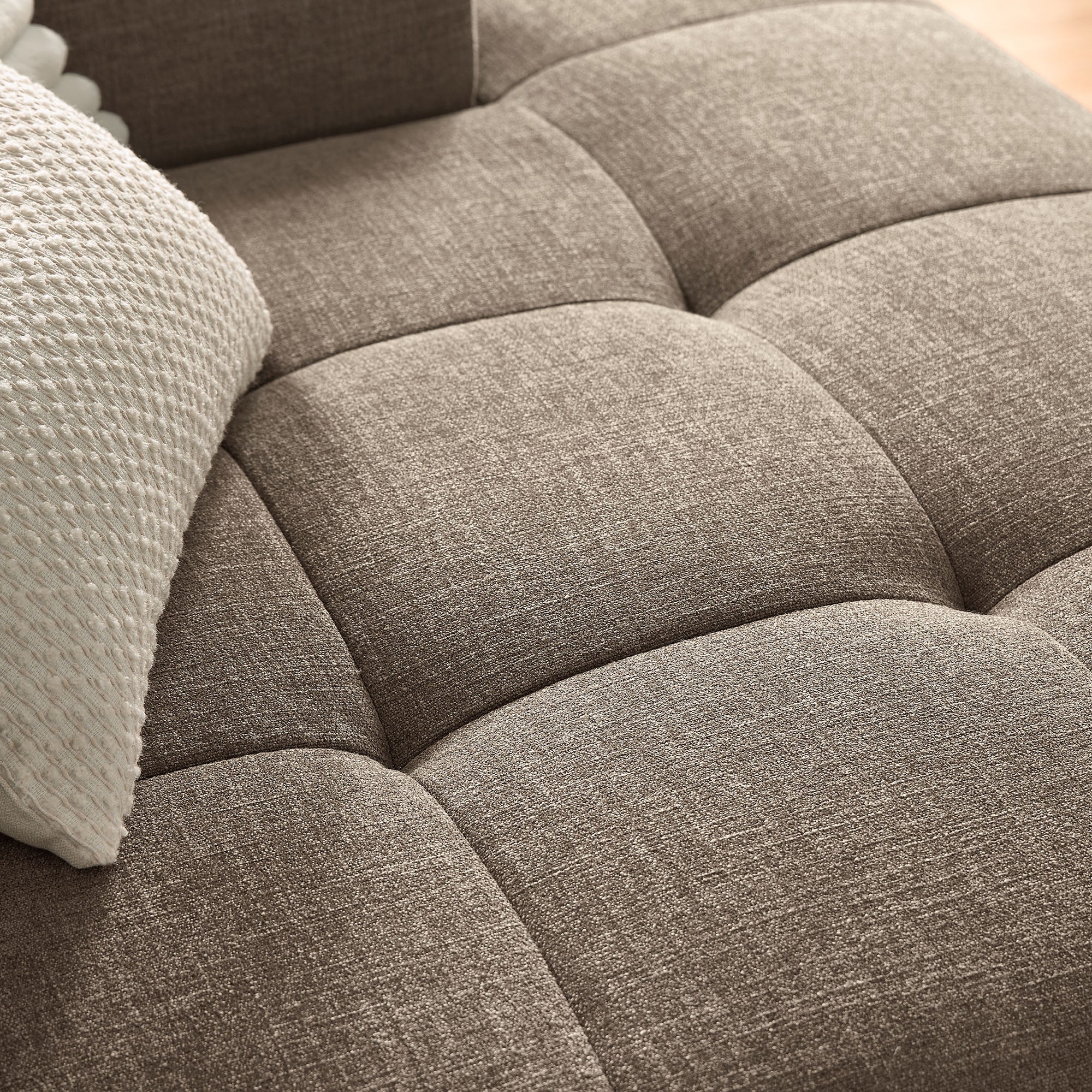 Liana Right-Facing Upholstered Fabric Modular Sofa with Chaise by Modway - Image 13
