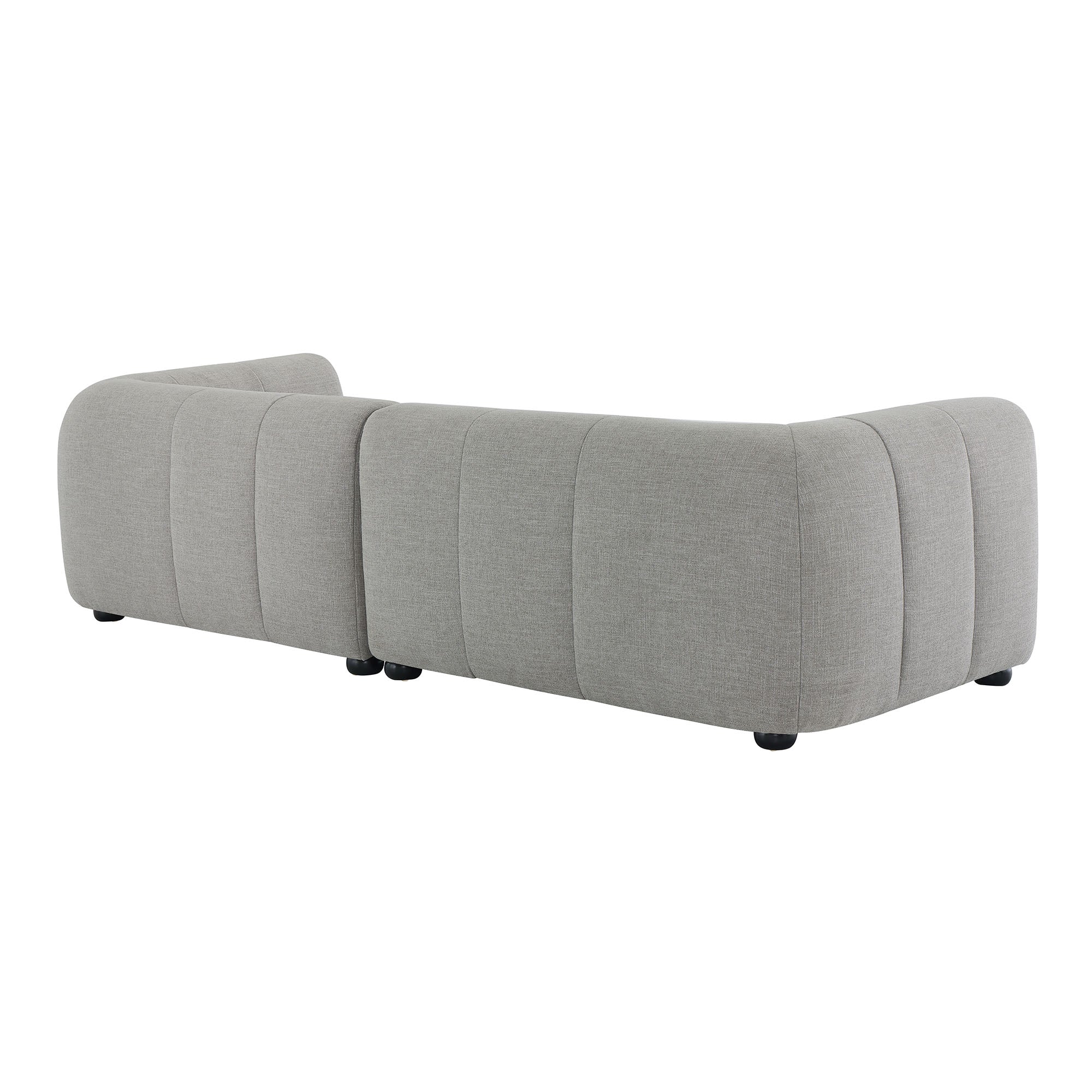 Liana Right-Facing Upholstered Fabric Modular Sofa with Chaise by Modway - Image 19