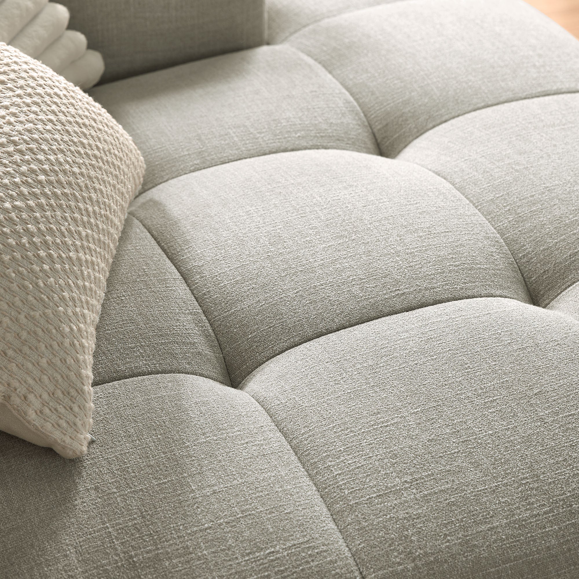 Liana Right-Facing Upholstered Fabric Modular Sofa with Chaise by Modway - Image 6