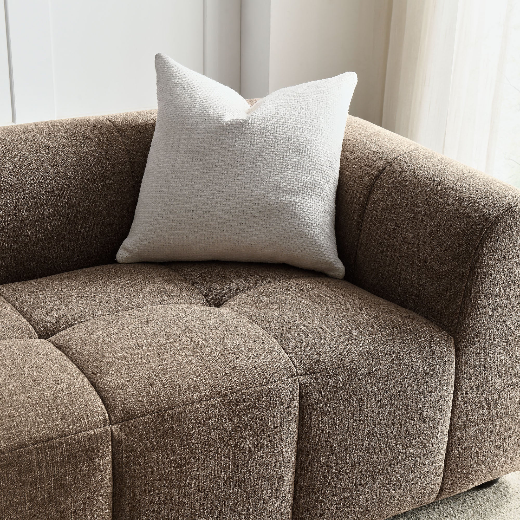 Liana Upholstered Fabric Sofa by Modway - Image 15