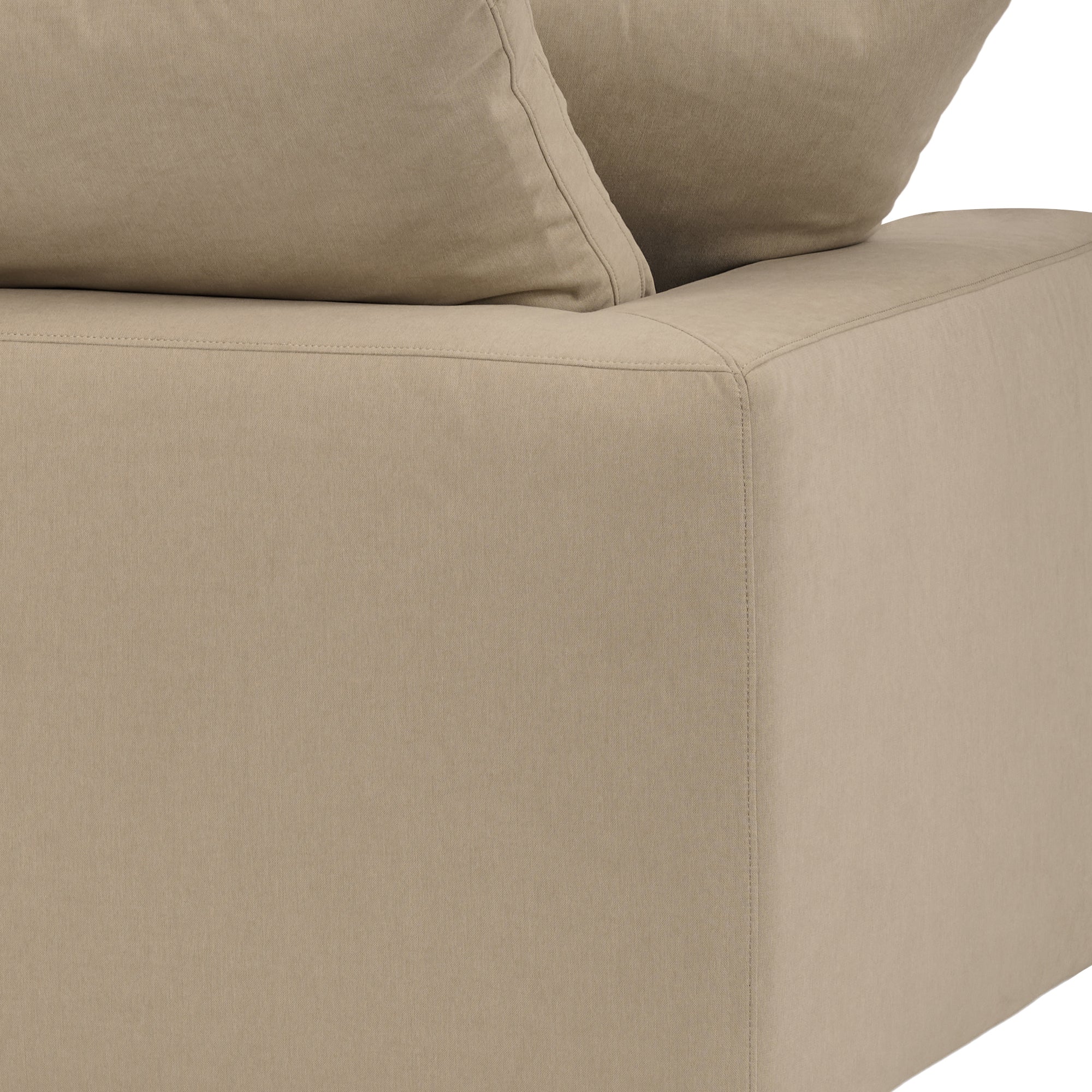 Liberty 51.5" Upholstered Chair and a Half in Slate Gray By Armen Living - Image 23