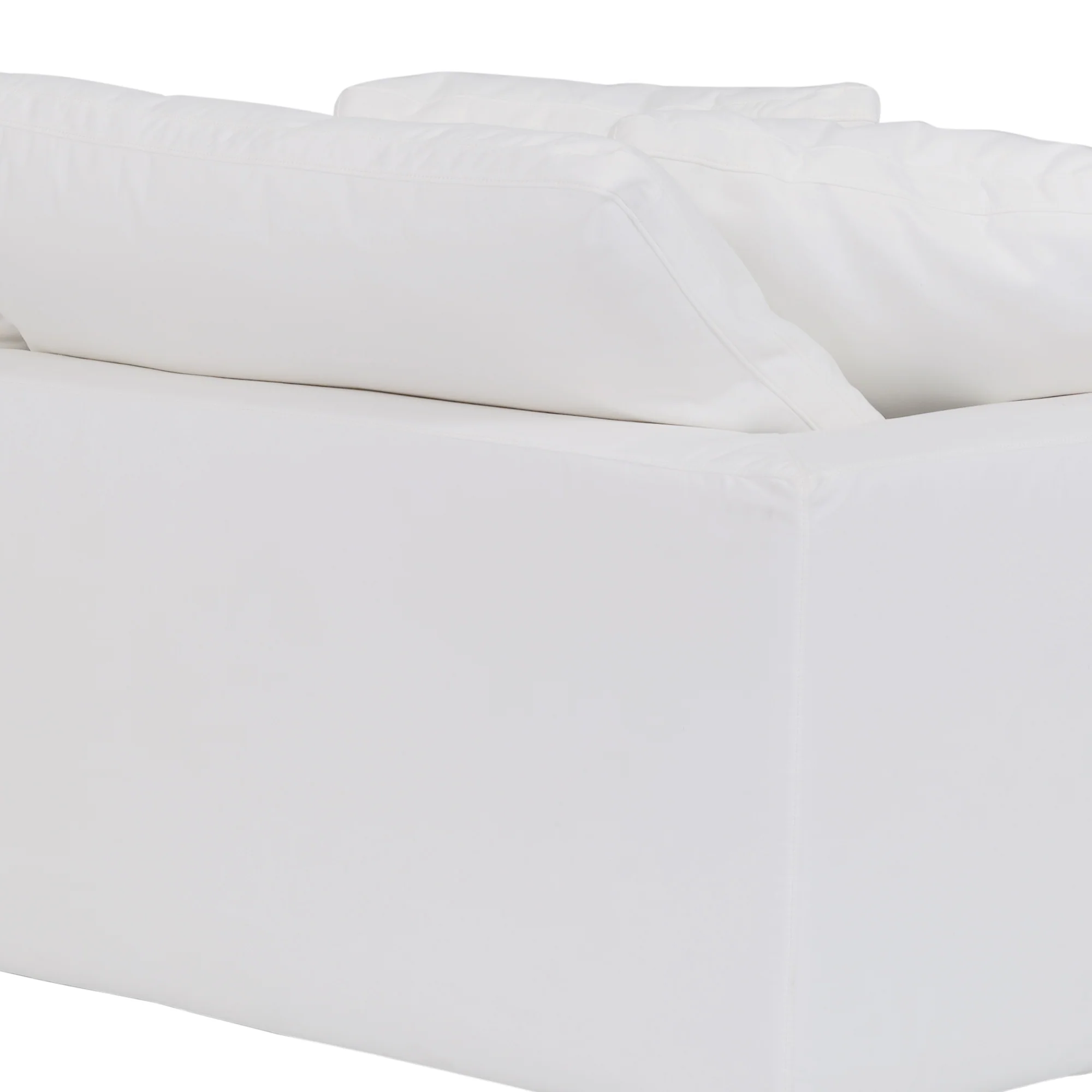 Liberty 96.5" Upholstered Sofa in Slate Gray By Armen Living - Image 15
