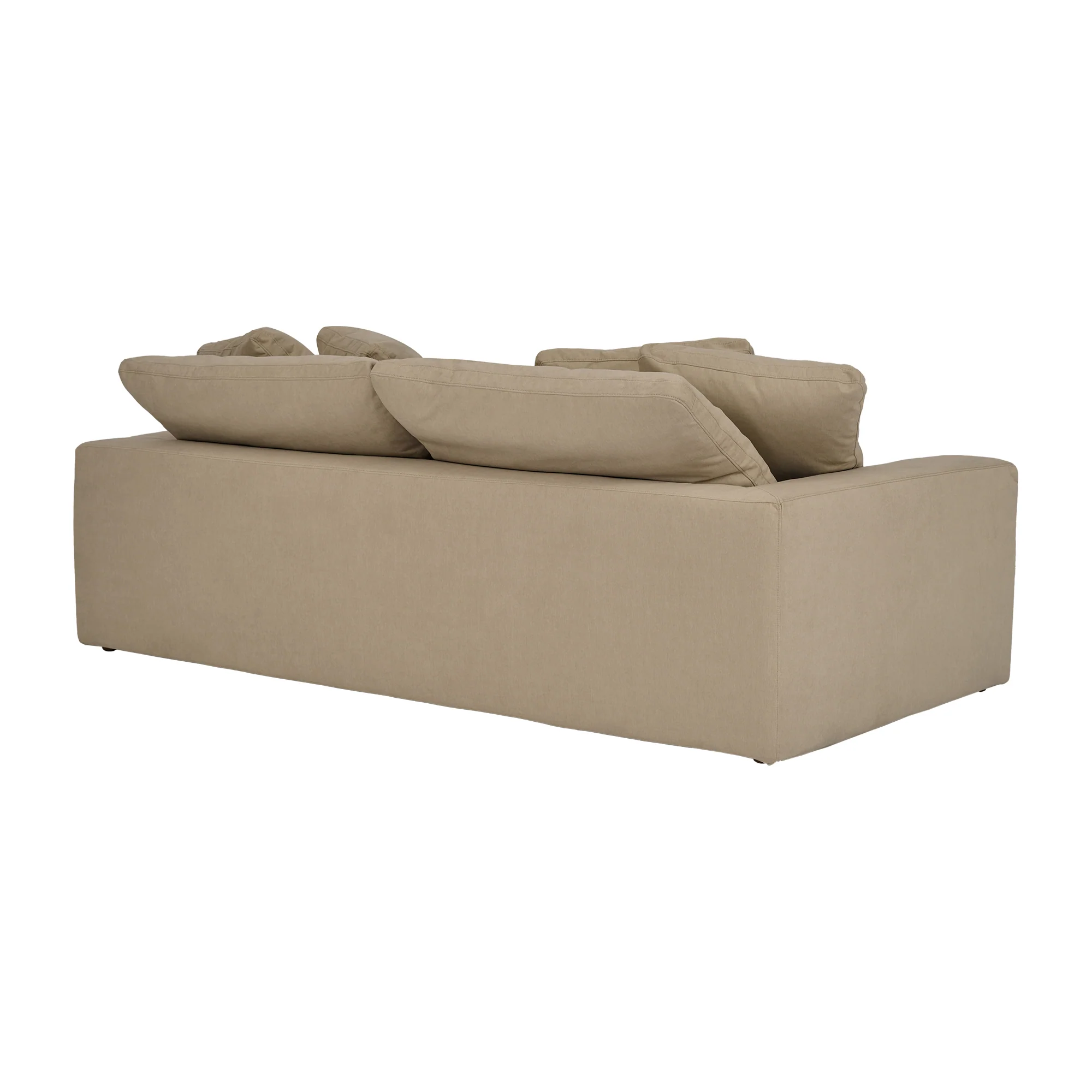 Liberty 96.5" Upholstered Sofa in Slate Gray By Armen Living - Image 20